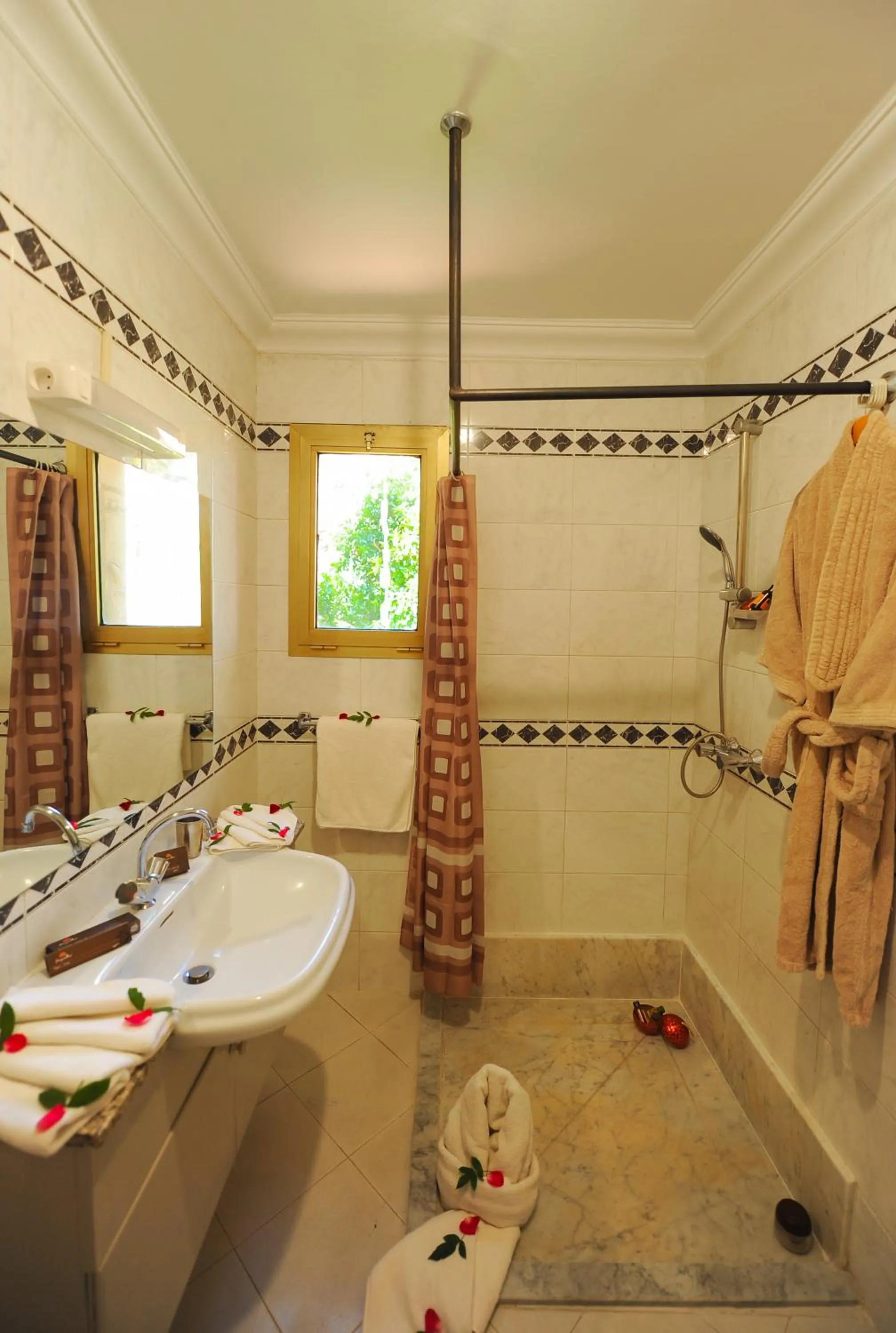 Bathroom in Appart-Hotel Amina Resort &amp; Spa