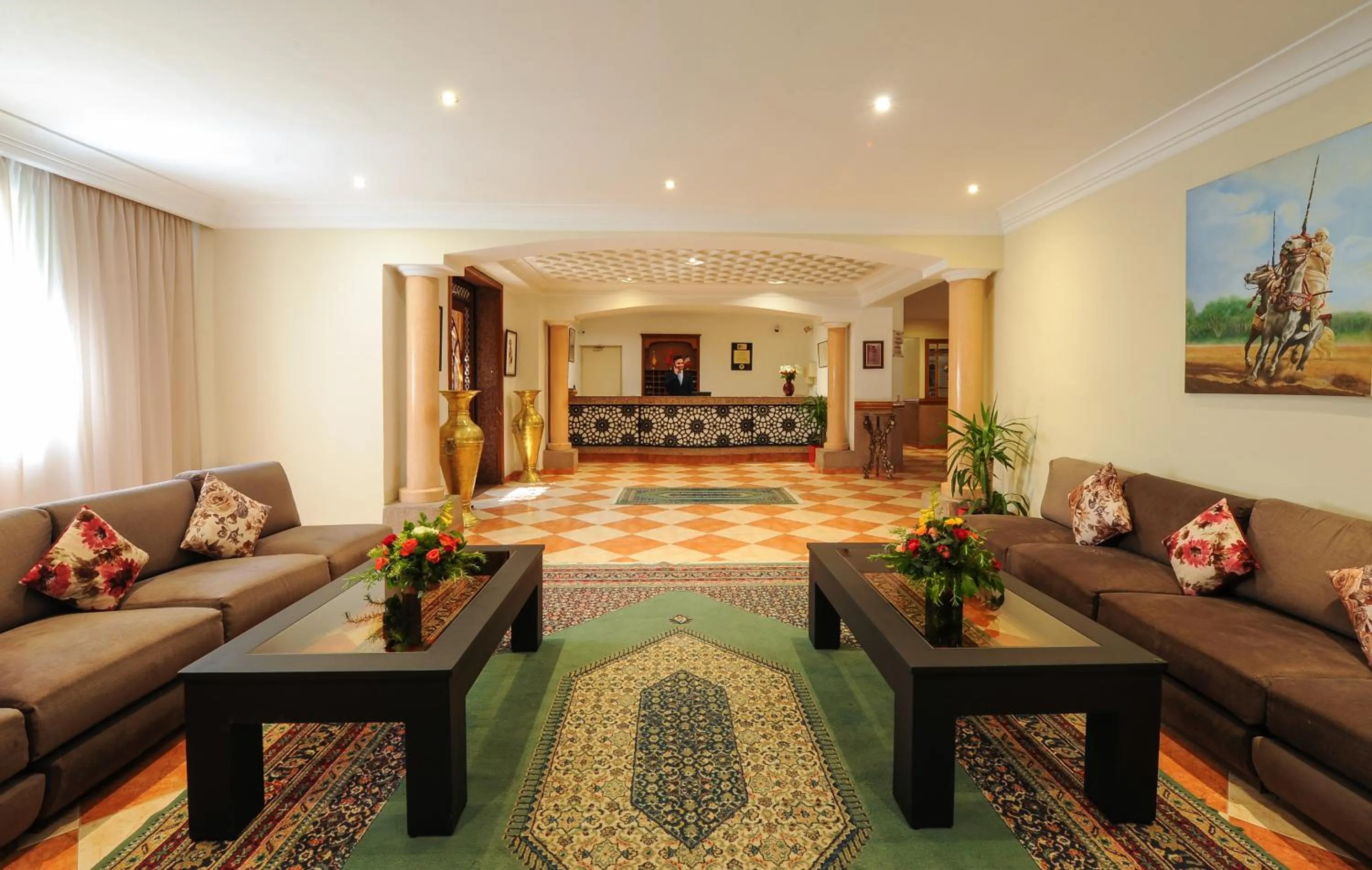 Communal lounge/ TV room in Appart-Hotel Amina Resort &amp; Spa