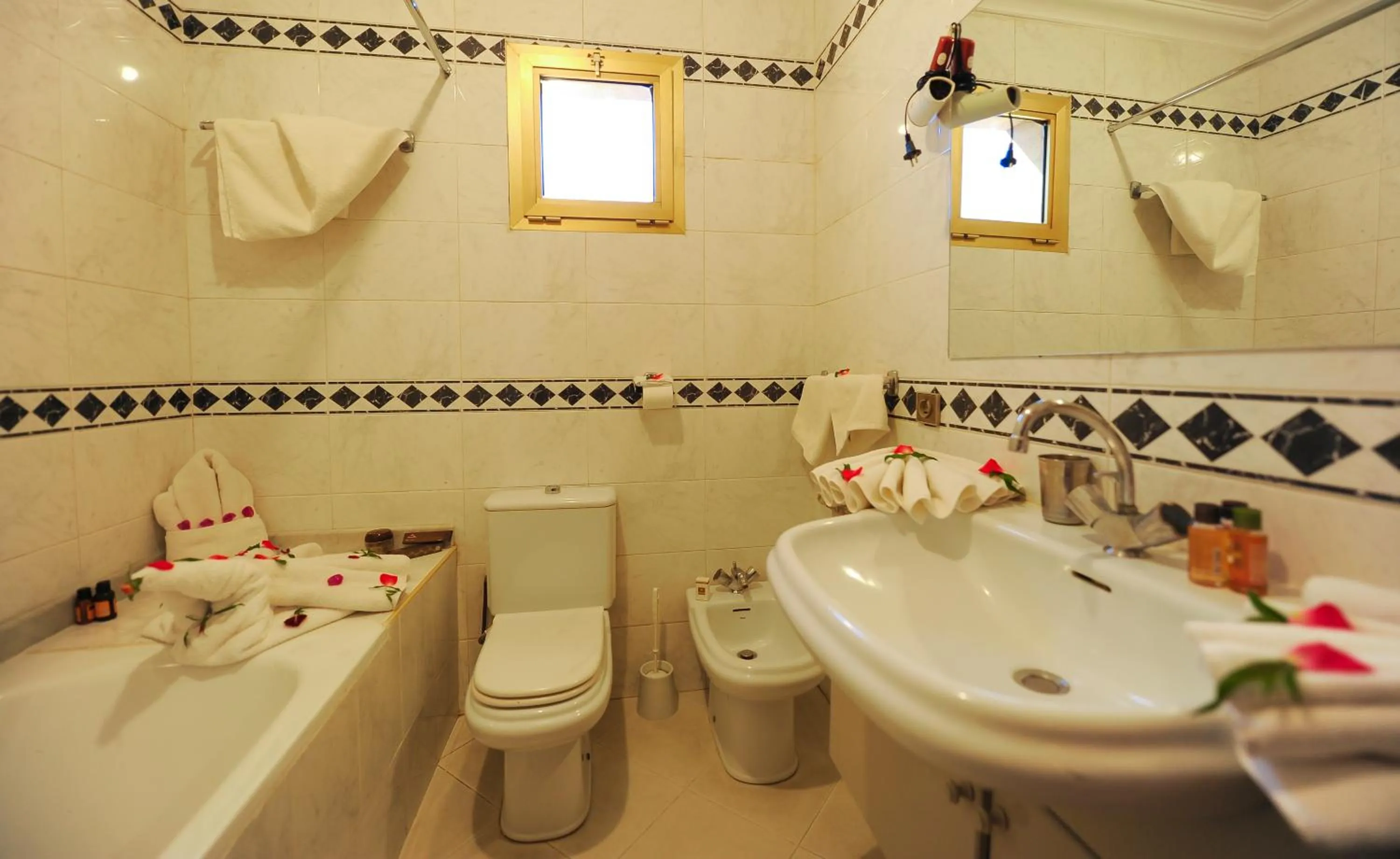 Bathroom in Appart-Hotel Amina Resort &amp; Spa