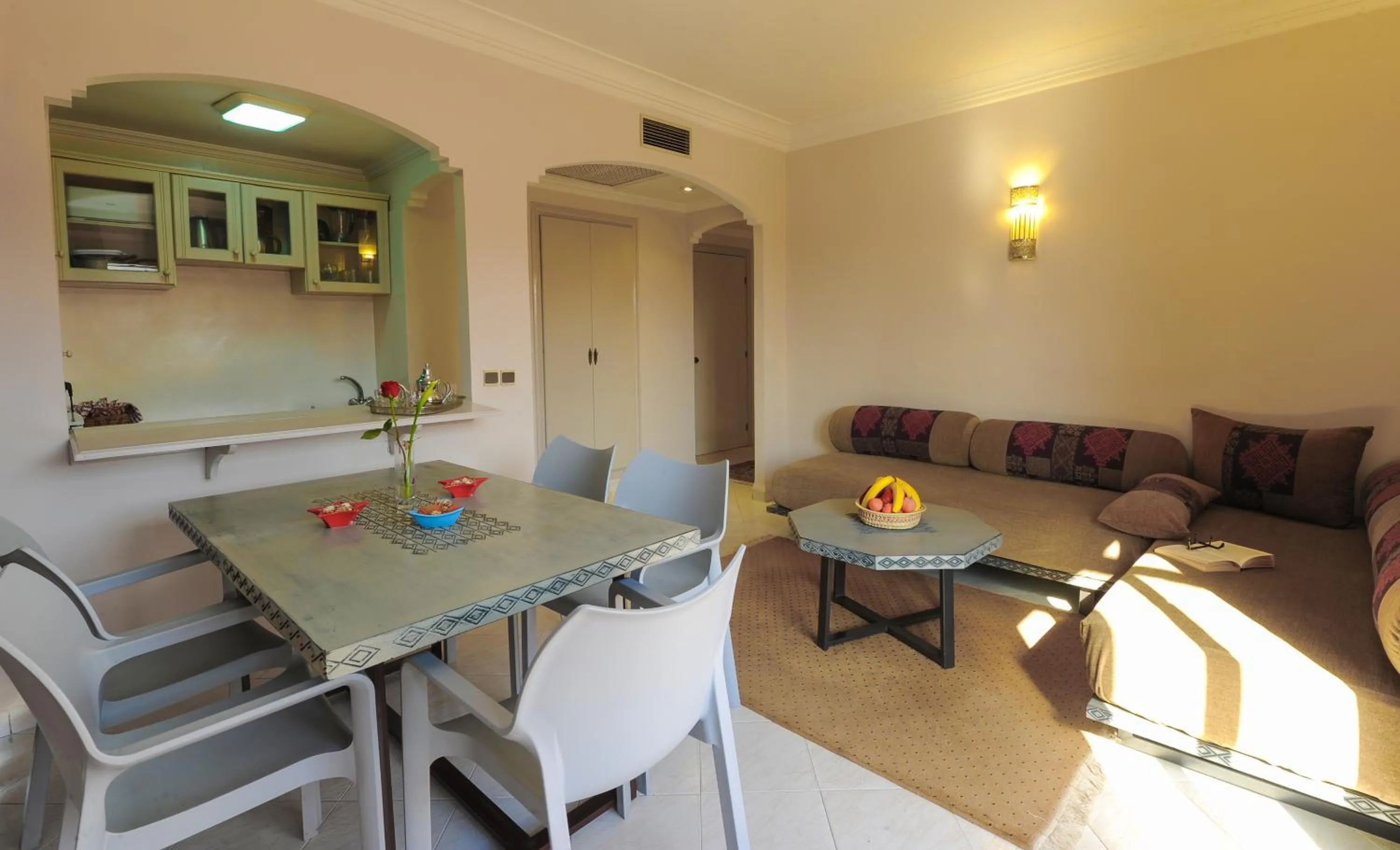 Living room in Appart-Hotel Amina Resort &amp; Spa