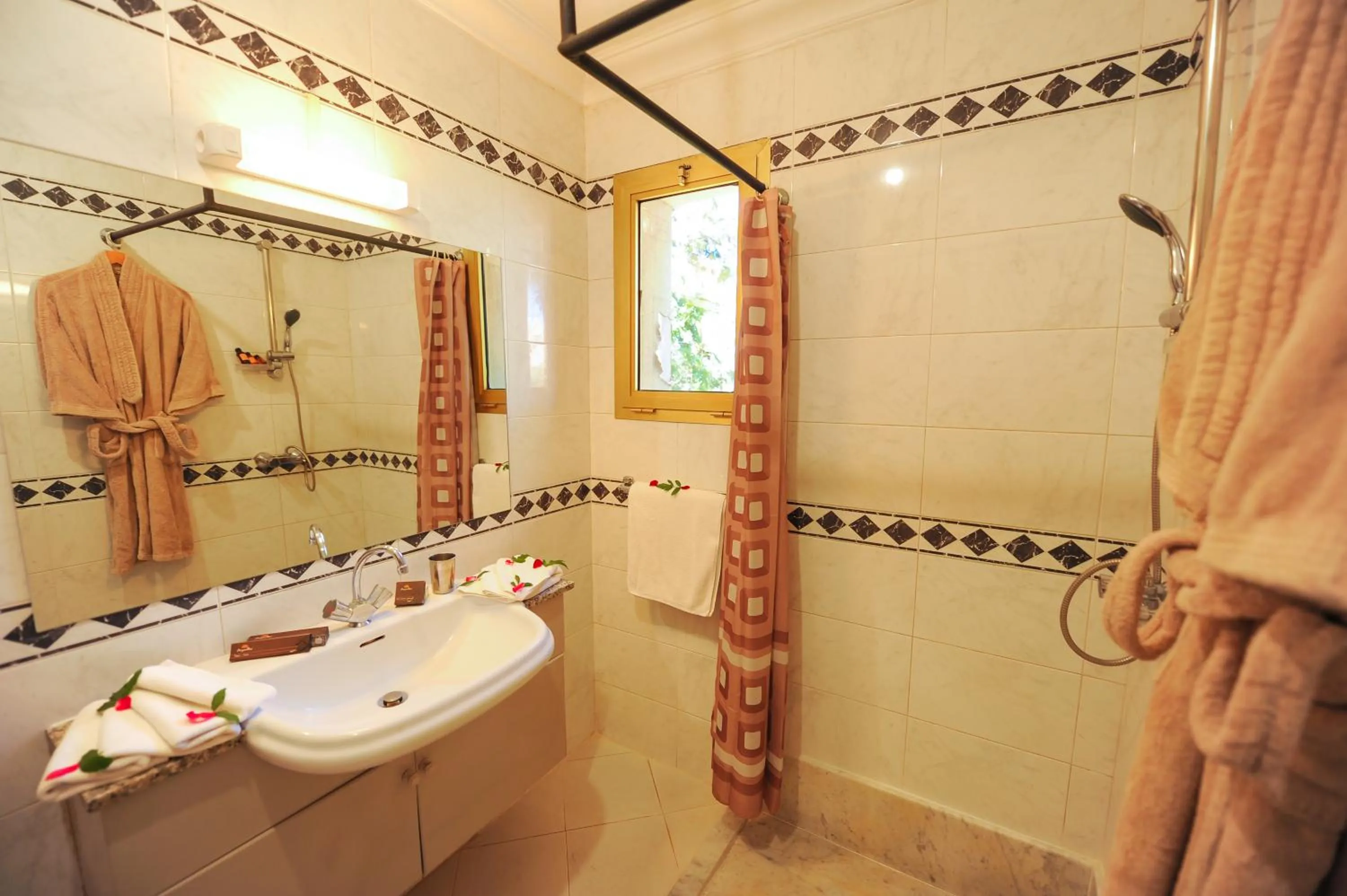 Bathroom in Appart-Hotel Amina Resort &amp; Spa