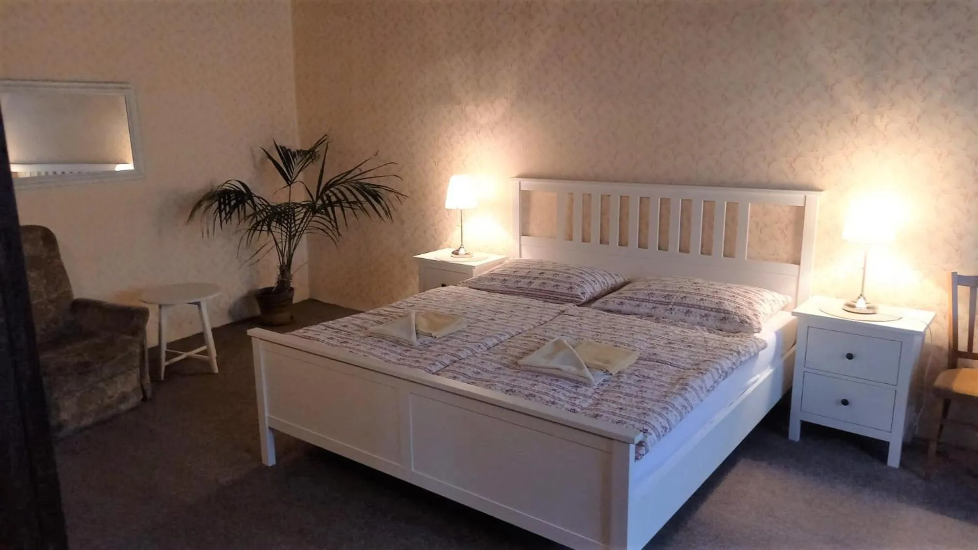 Photo of the whole room, Bed in Mini Hotel Abraka & Apartments