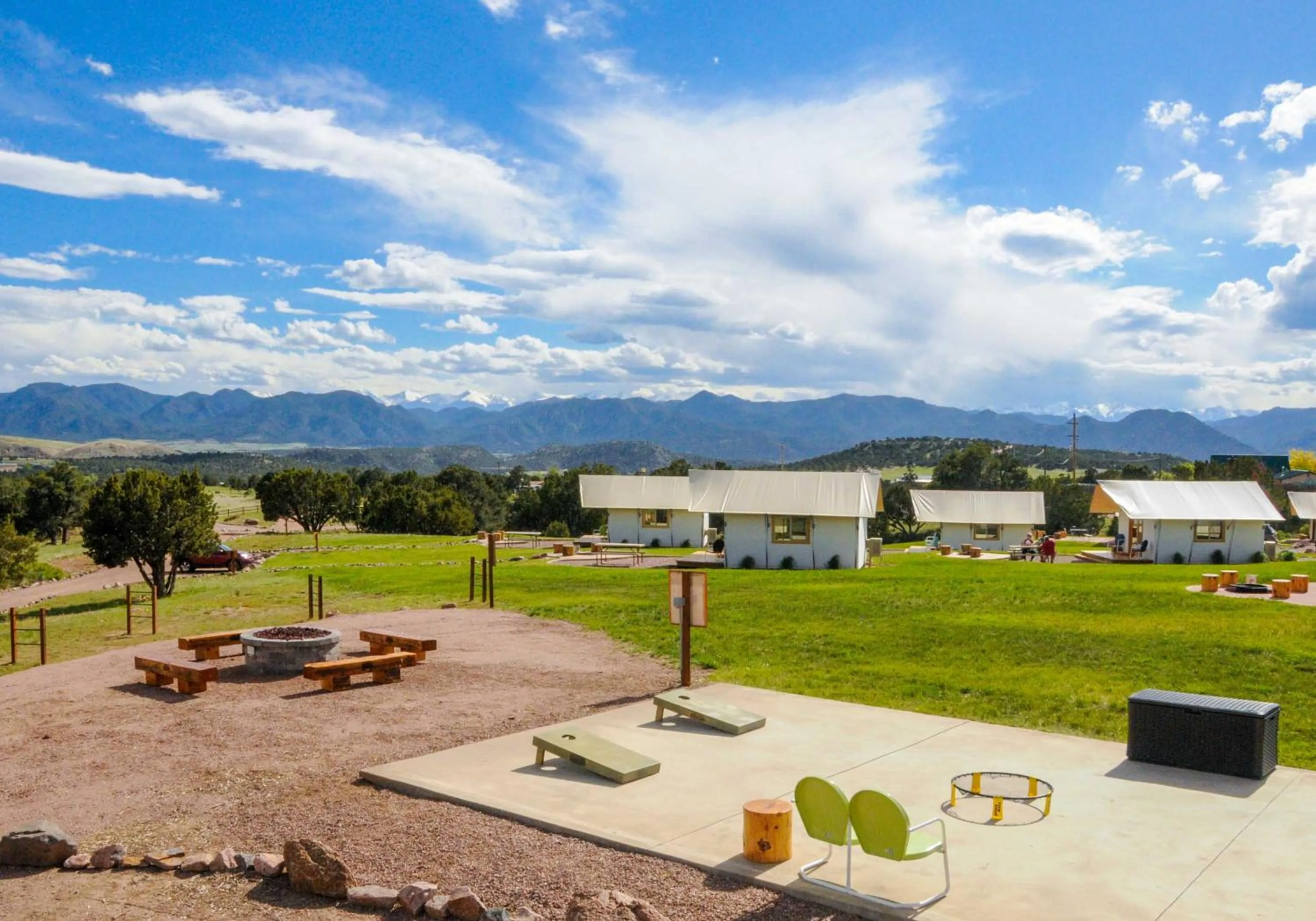 Game Room in Royal Gorge Cabins