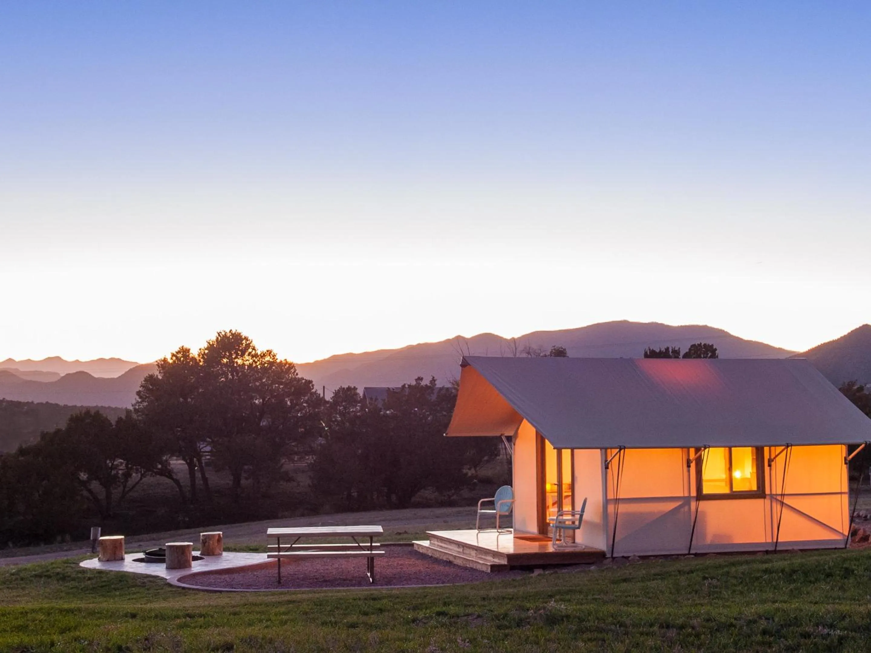 Natural landscape in Royal Gorge Cabins