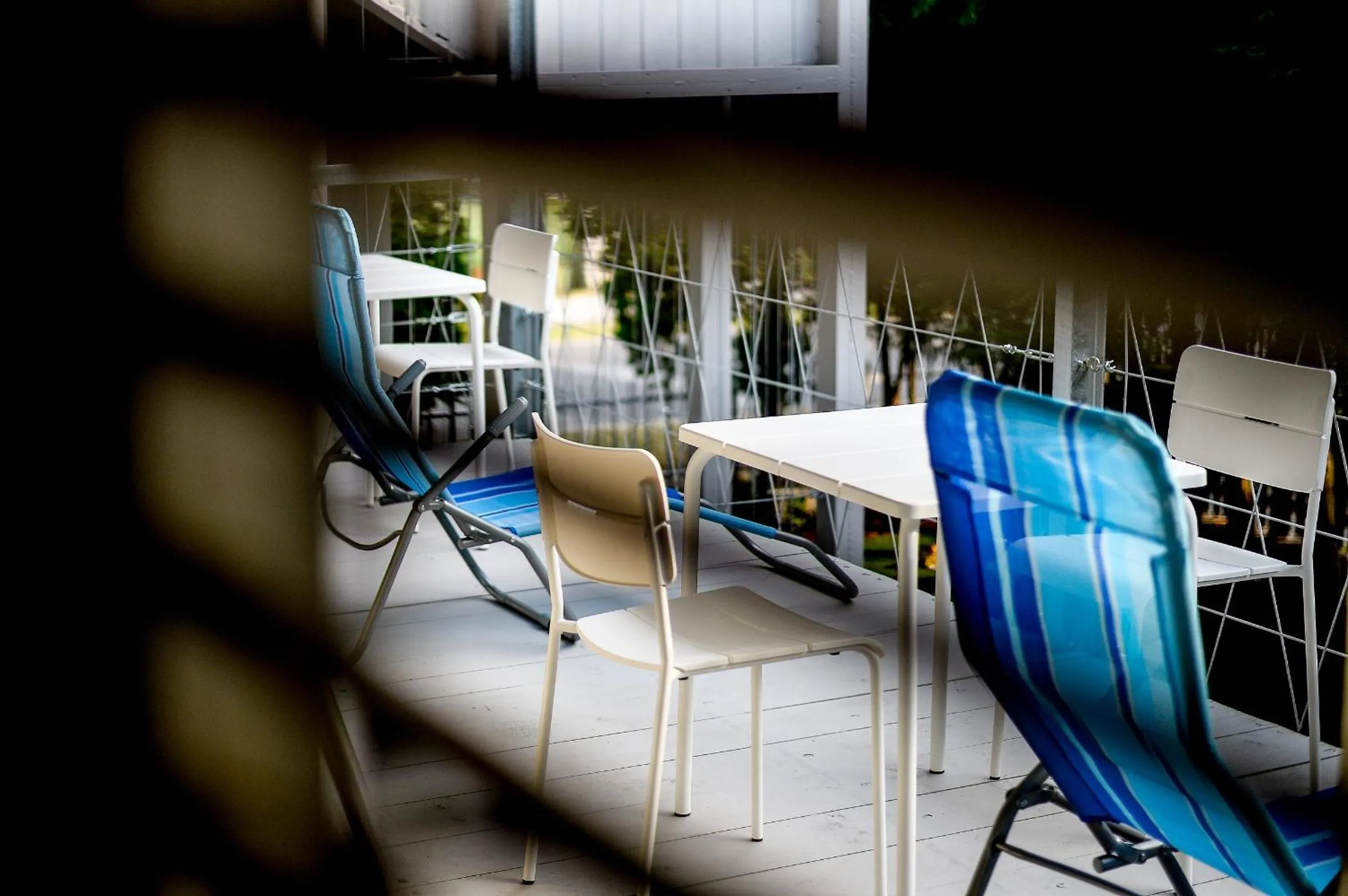 Balcony/Terrace in Villa Oliver 3 Siófok