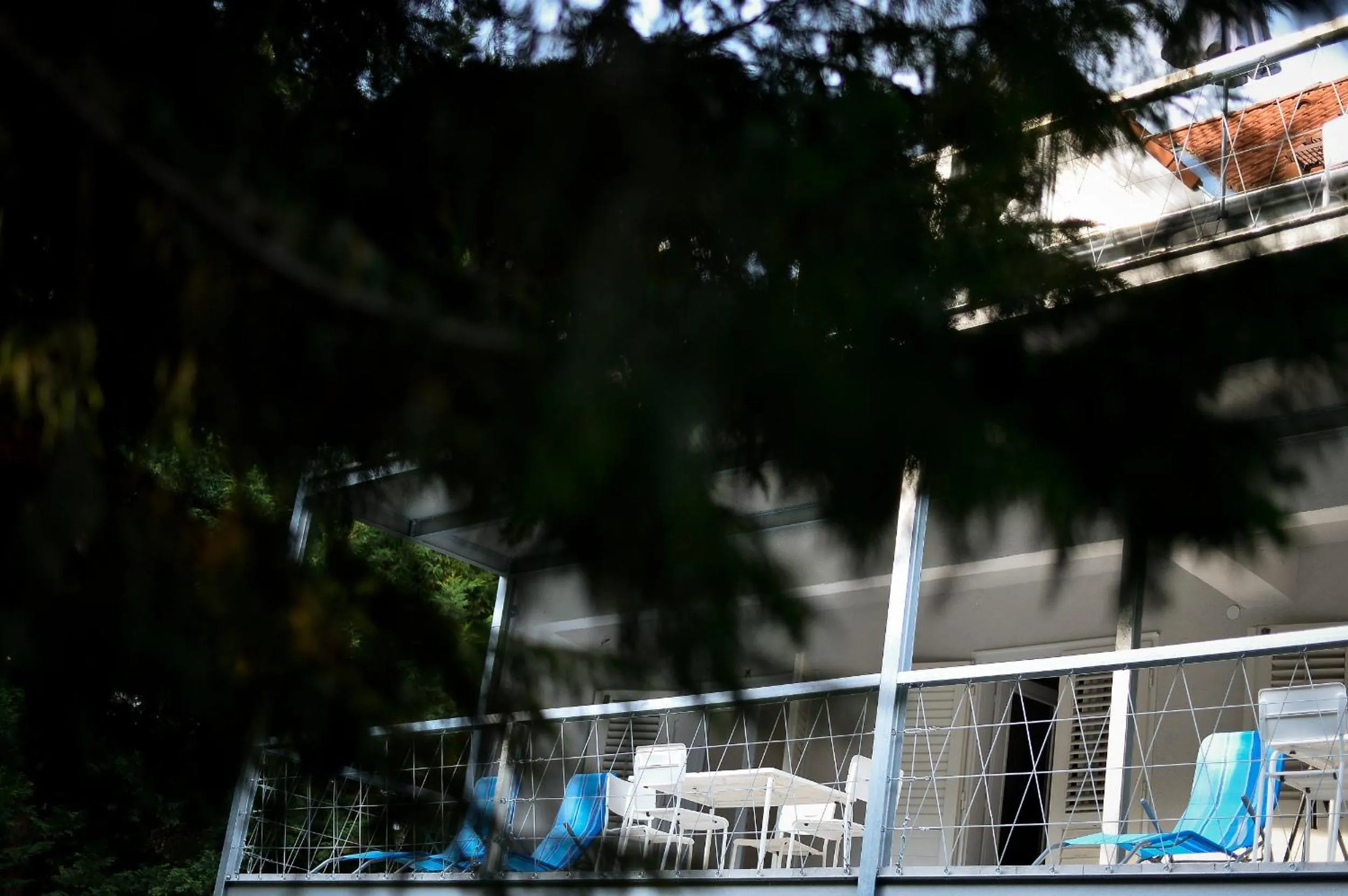 Balcony/Terrace in Villa Oliver 3 Siófok