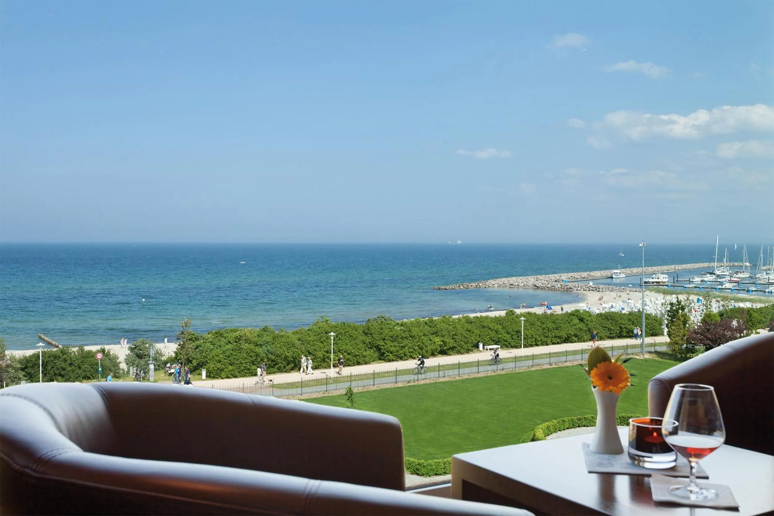 View (from property/room) in Morada Strandhotel Ostseebad Kühlungsborn