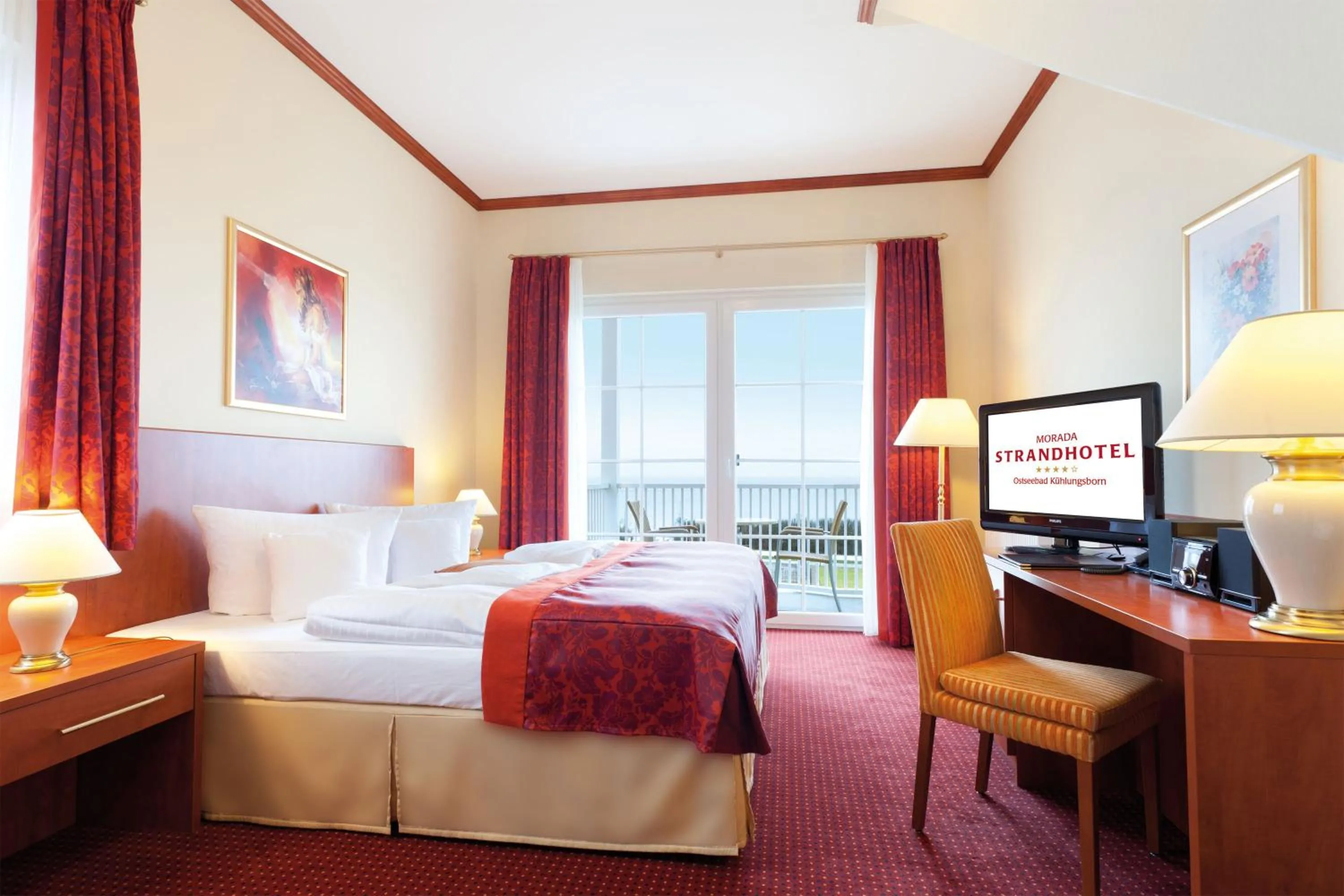 Photo of the whole room, Bed in Morada Strandhotel Ostseebad Kühlungsborn