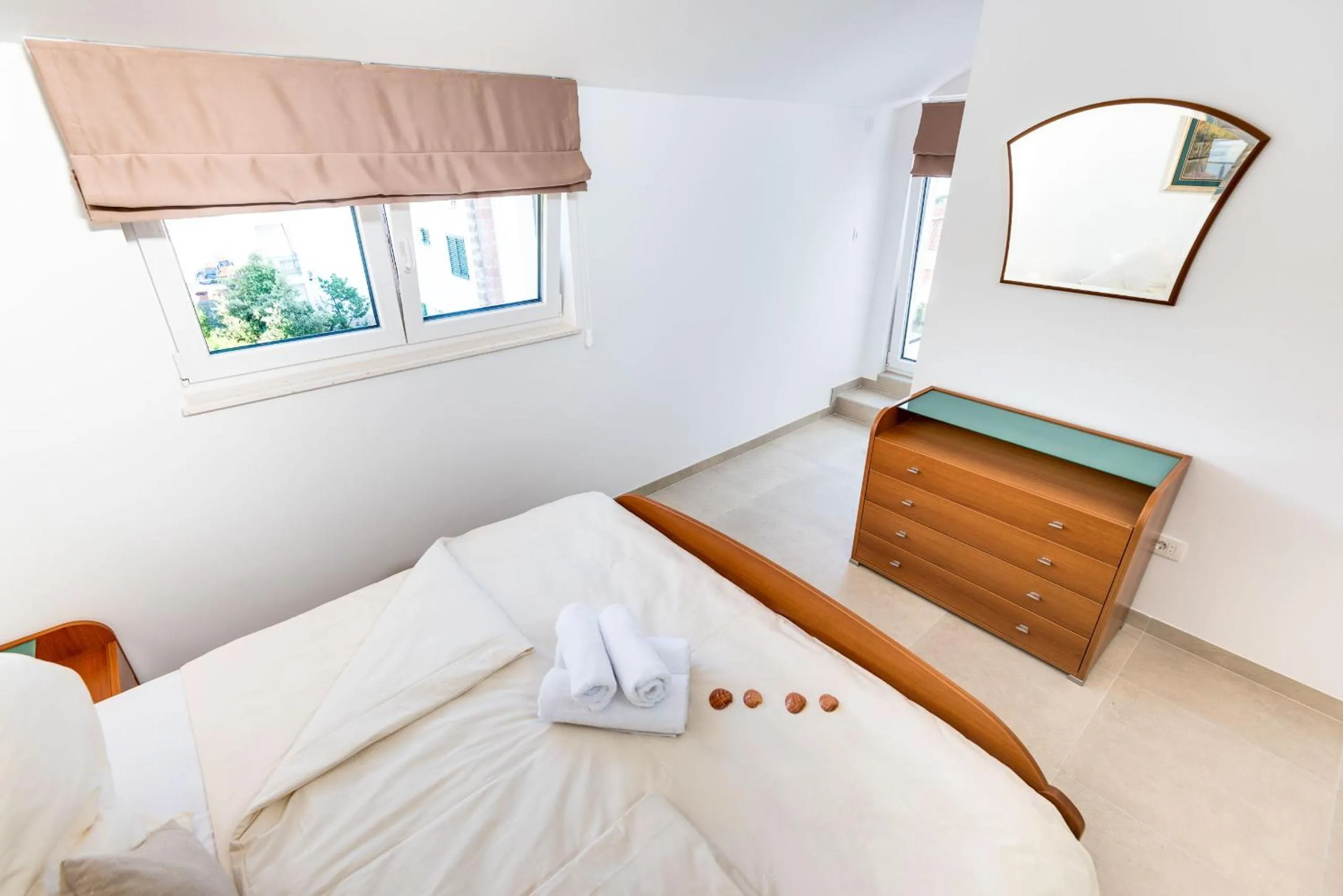 Bed in Croatica Suites Podsolarsko