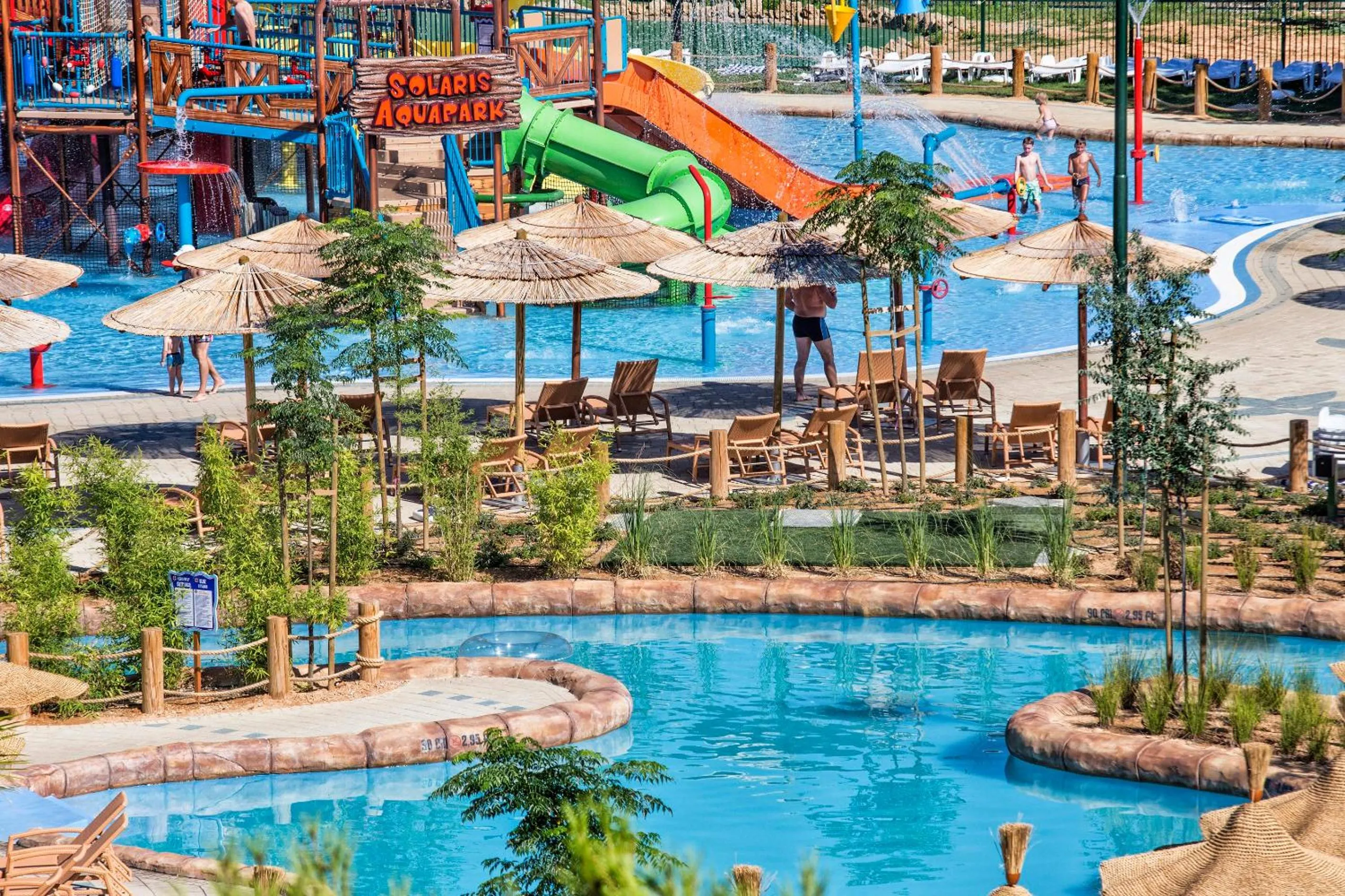 Aqua park in Croatica Suites Podsolarsko