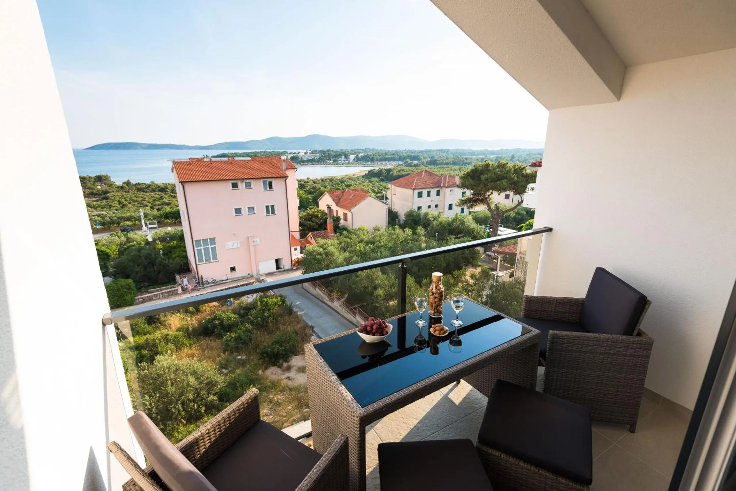 Balcony/Terrace in Croatica Suites Podsolarsko