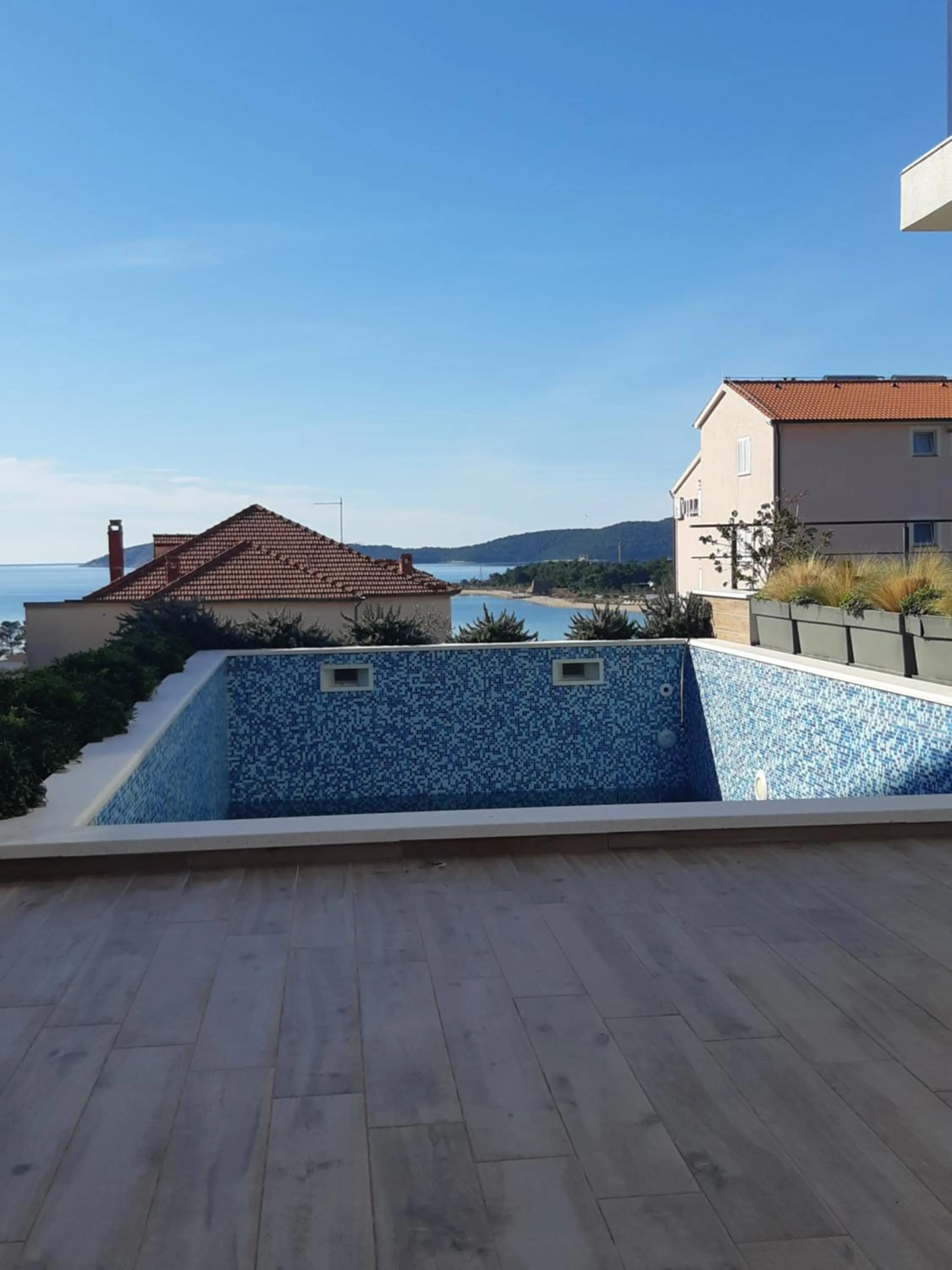 Balcony/Terrace in Croatica Suites Podsolarsko