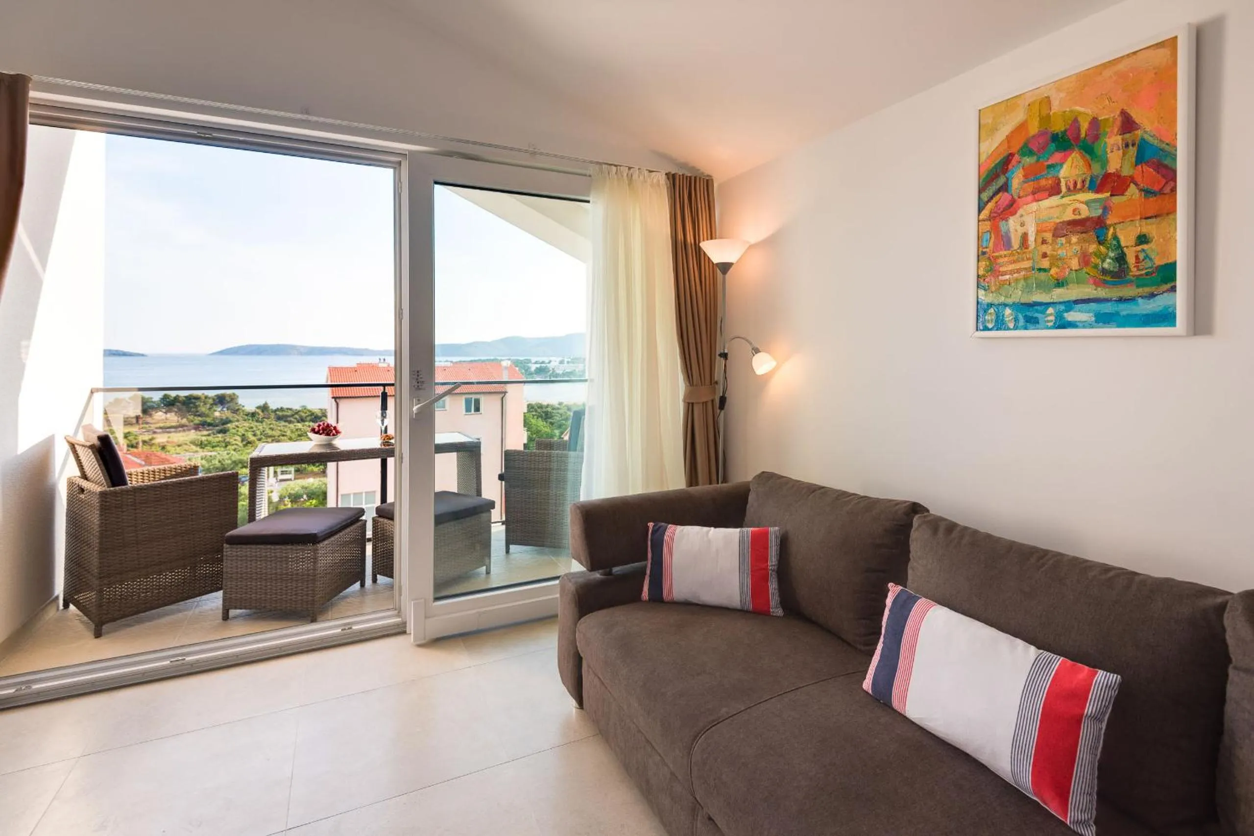 Balcony/Terrace in Croatica Suites Podsolarsko