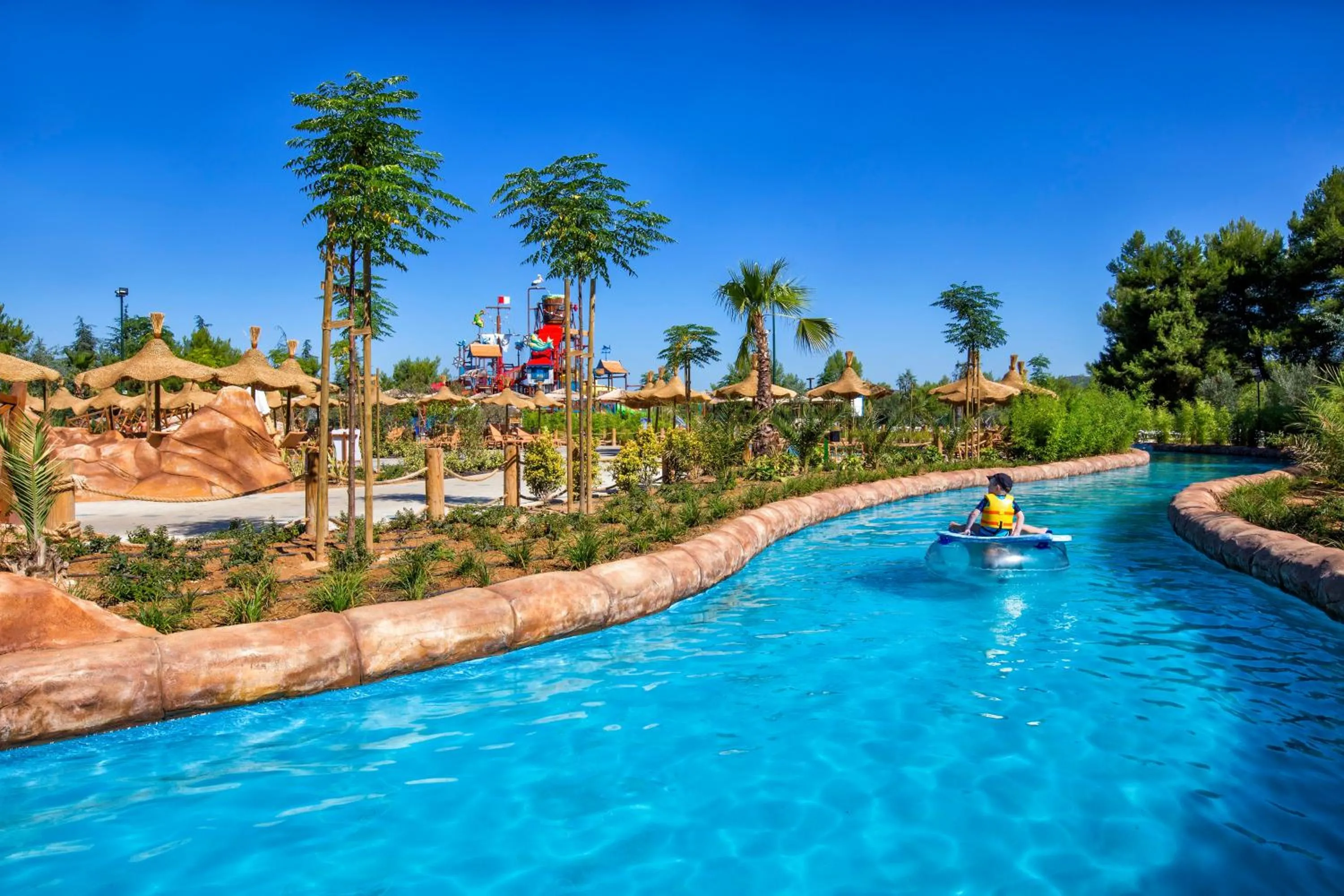 Aqua park in Croatica Suites Podsolarsko