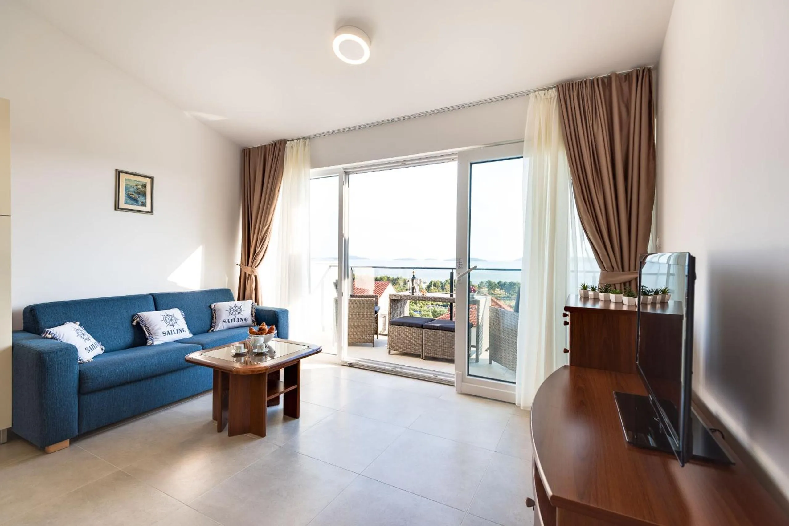 Balcony/Terrace in Croatica Suites Podsolarsko