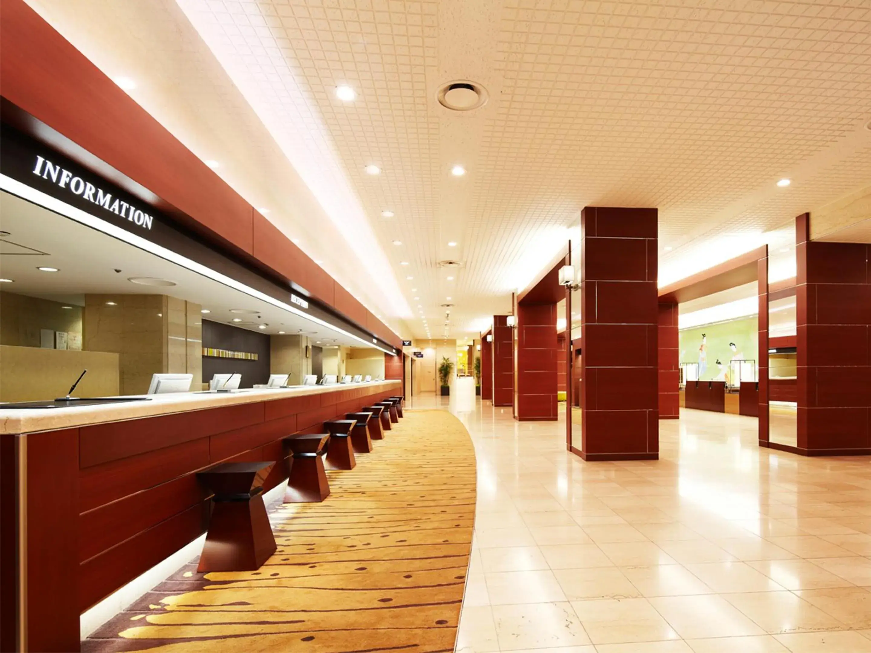 Lobby or reception in Hotel New Hankyu Osaka Lobby or reception in Hotel New Hankyu Osaka