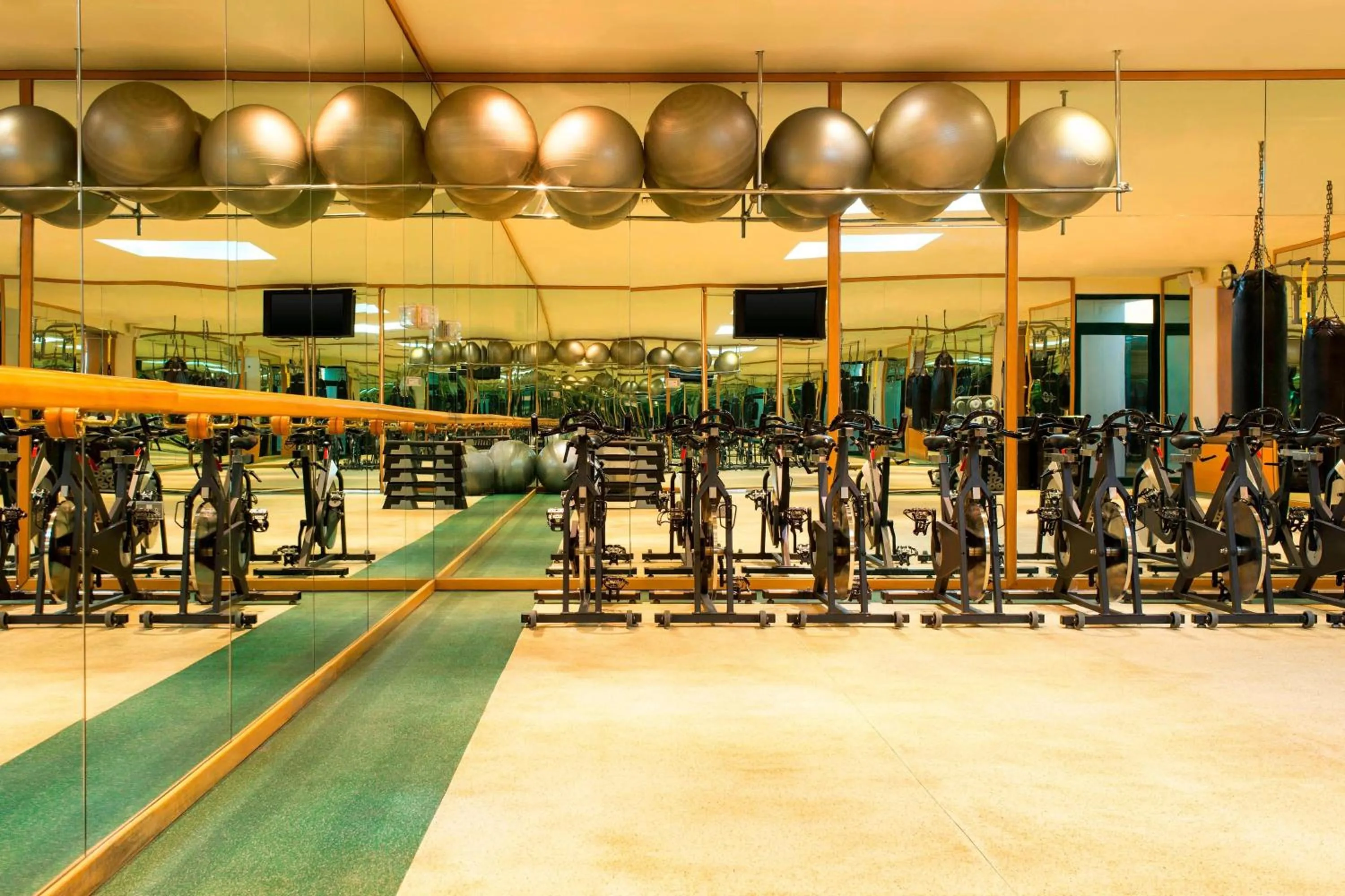 Fitness centre/facilities in Le Meridien Mina Seyahi Beach Resort & Waterpark