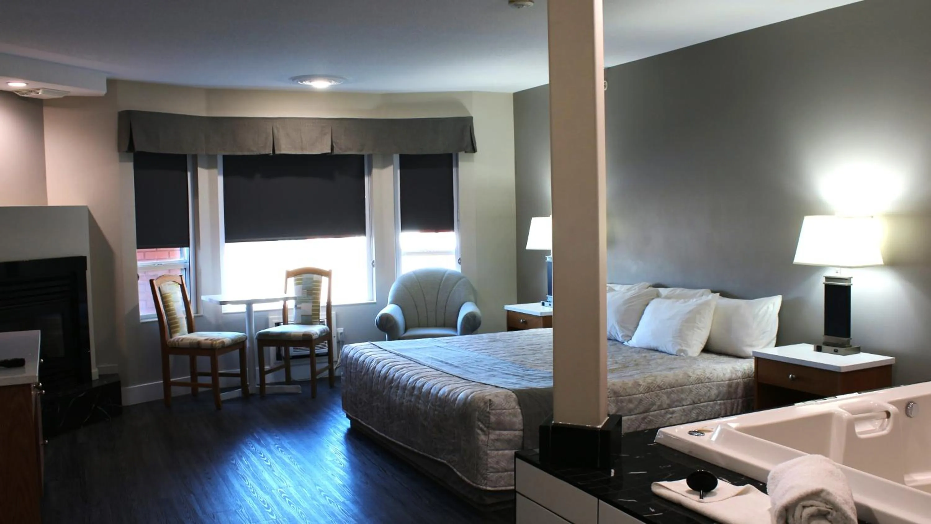 Bed in Western Budget Motel #1 Leduc/Nisku