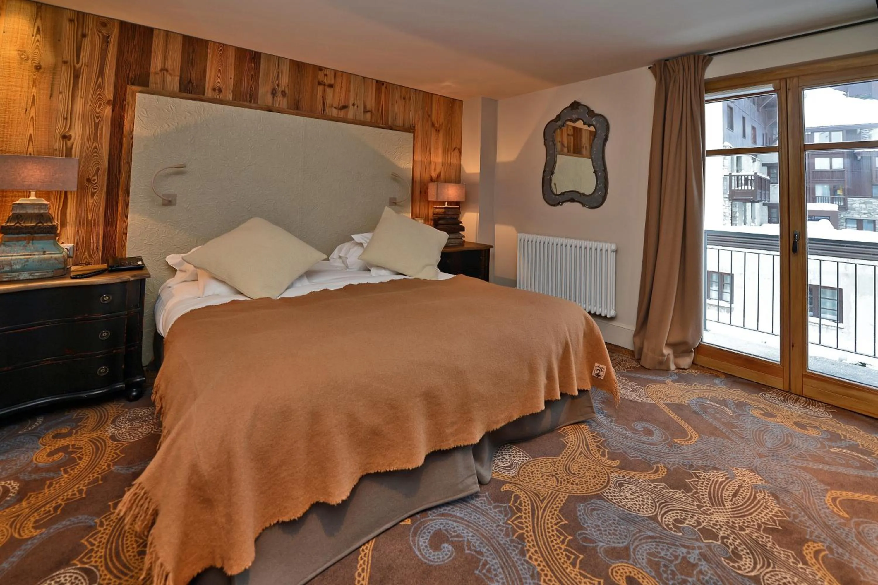 Bed in Maison de Famille Les 5 Frères