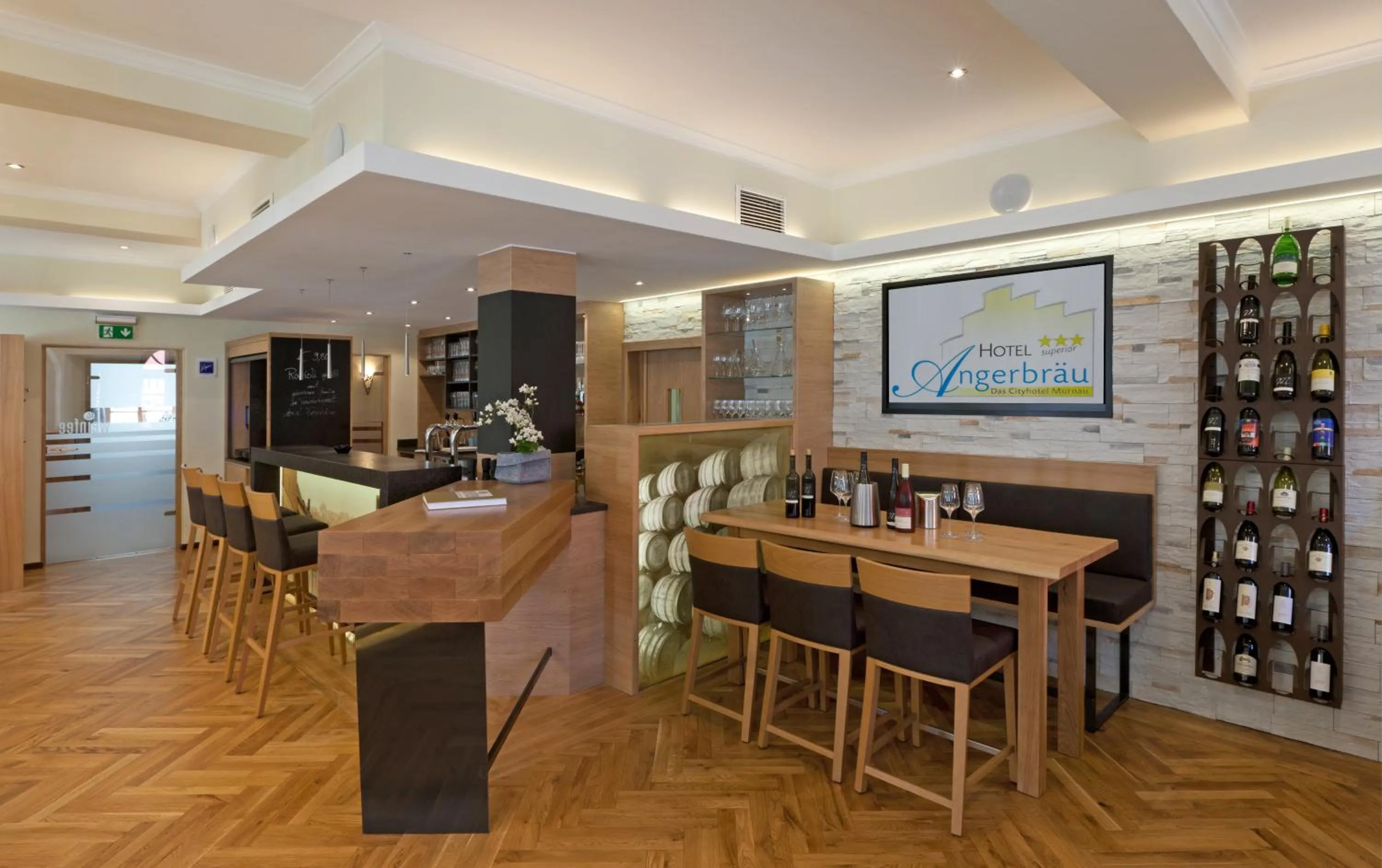 Lounge or bar in Hotel Angerbräu