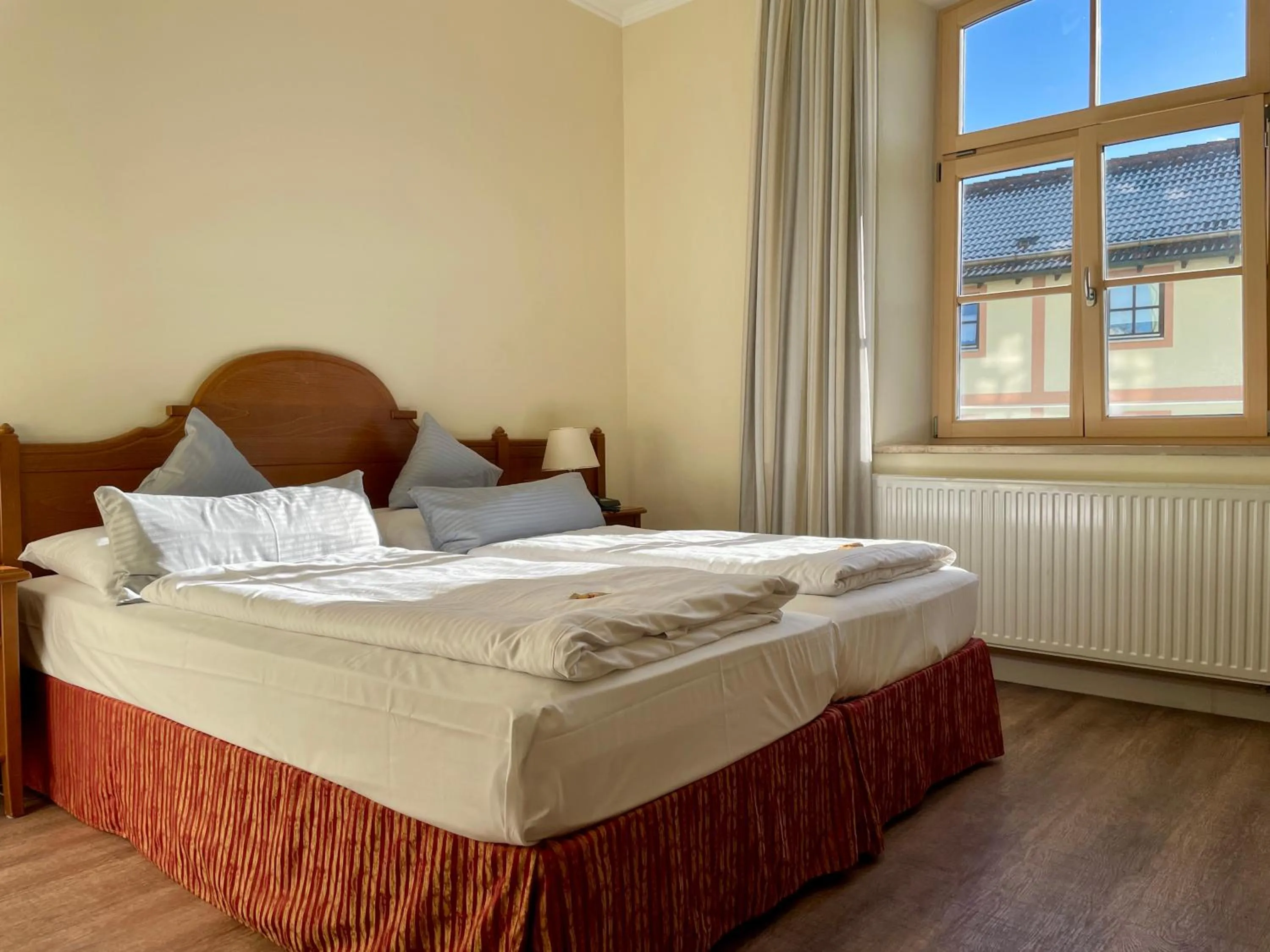 Bed in Hotel Angerbräu