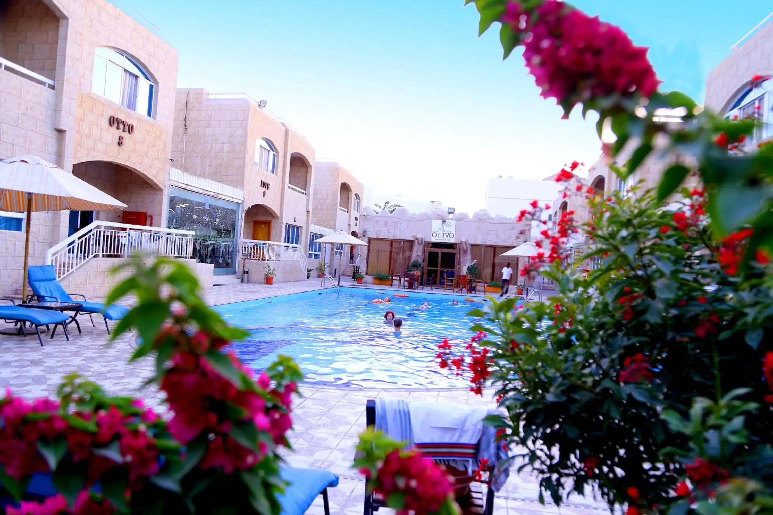 Pool view in Verona Resorts Sharjah Pool view in Verona Resorts Sharjah