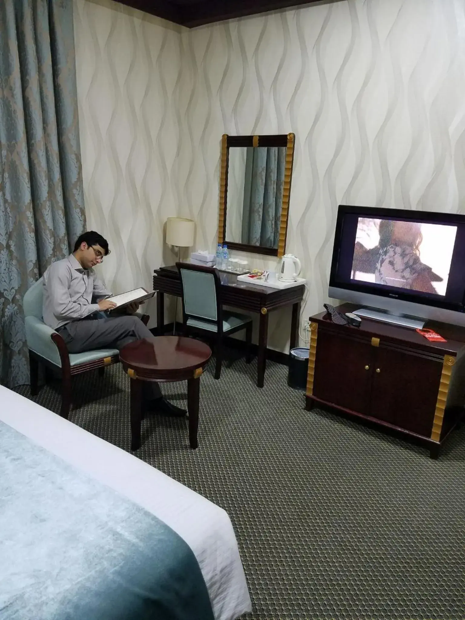 Seating area, Bed in Verona Resorts Sharjah Seating area, Bed in Verona Resorts Sharjah