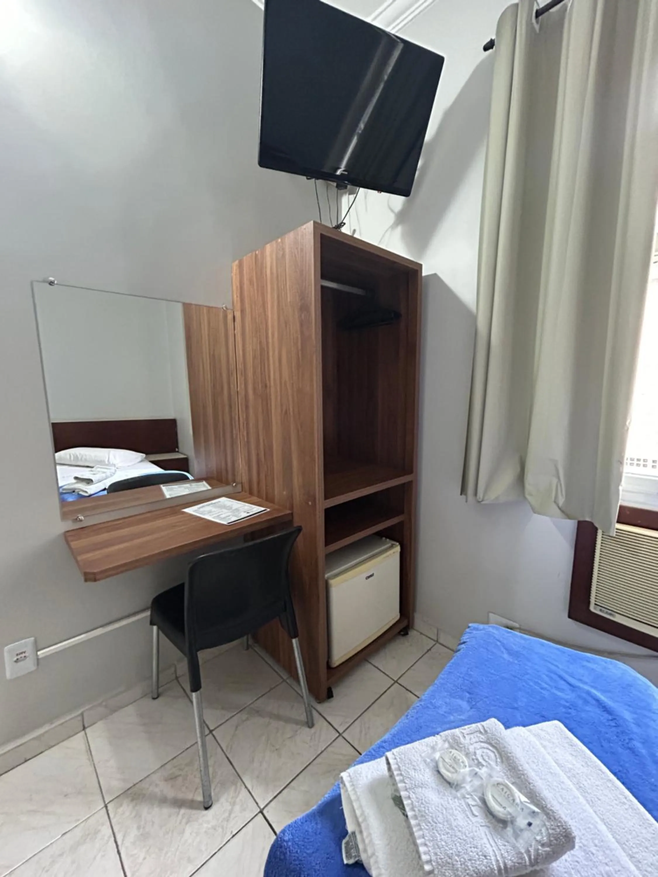 TV and multimedia, Bed in Caiçara Hotel