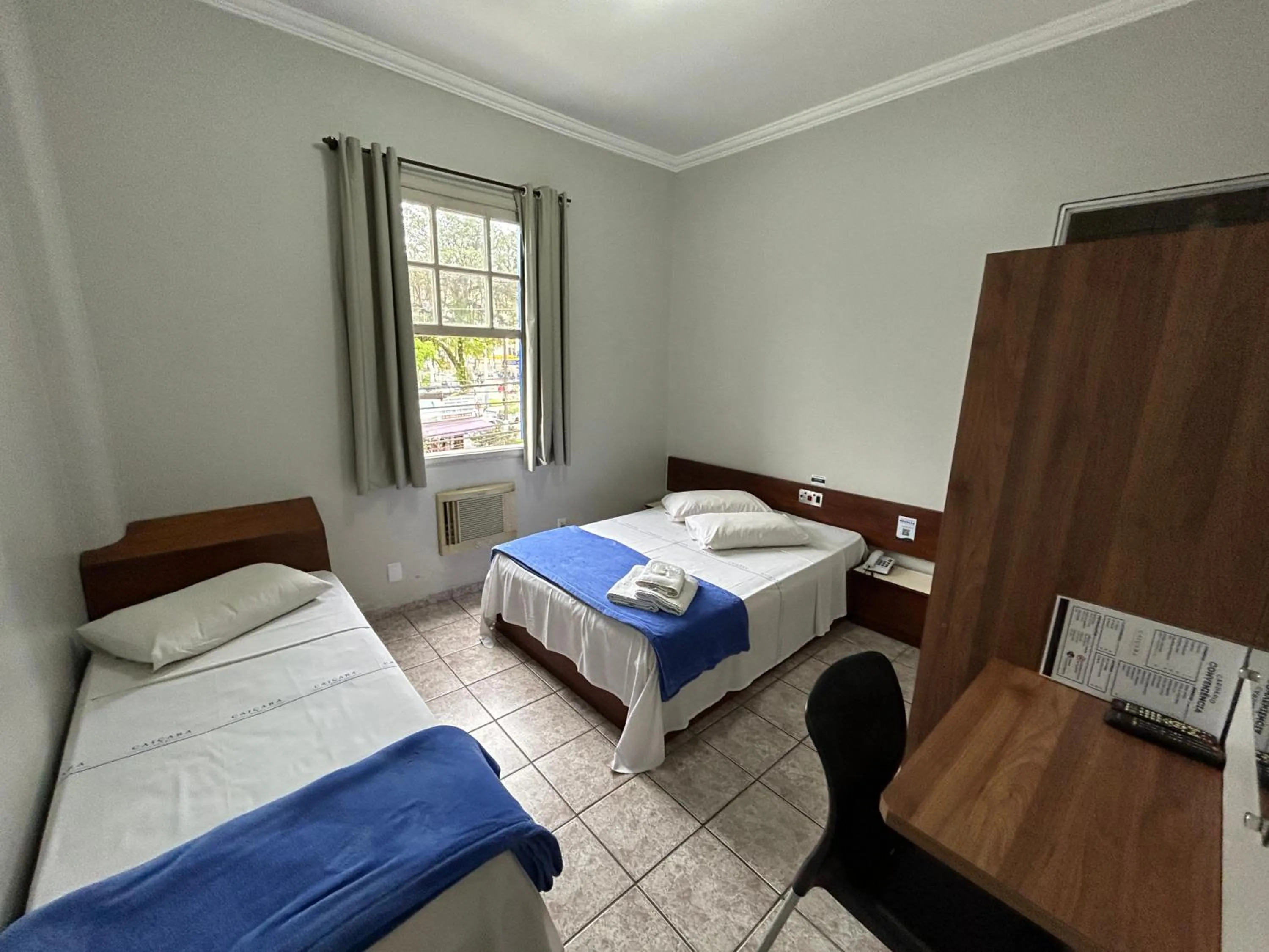 Bed in Caiçara Hotel