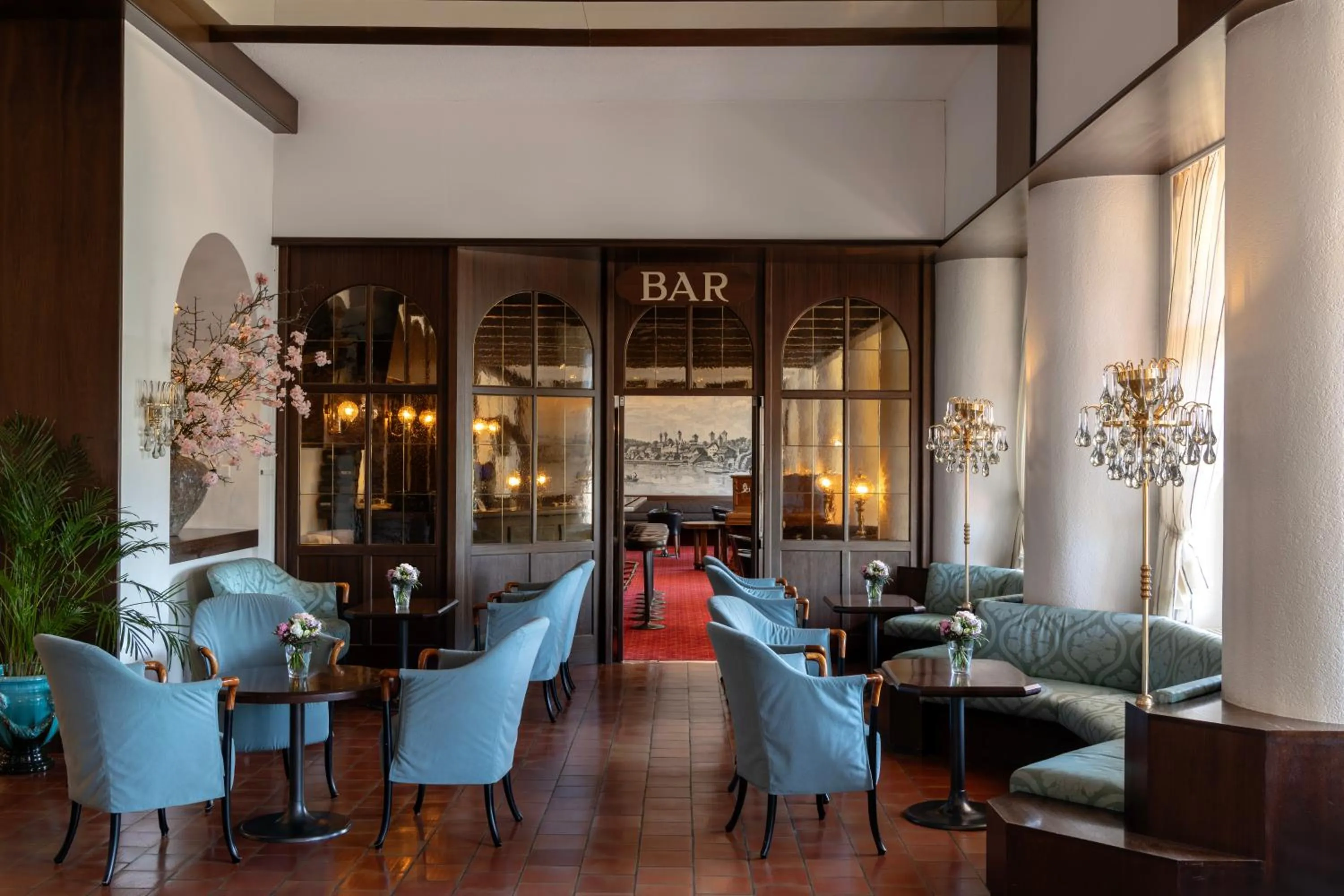 Lobby or reception in Grand Hotel Europe