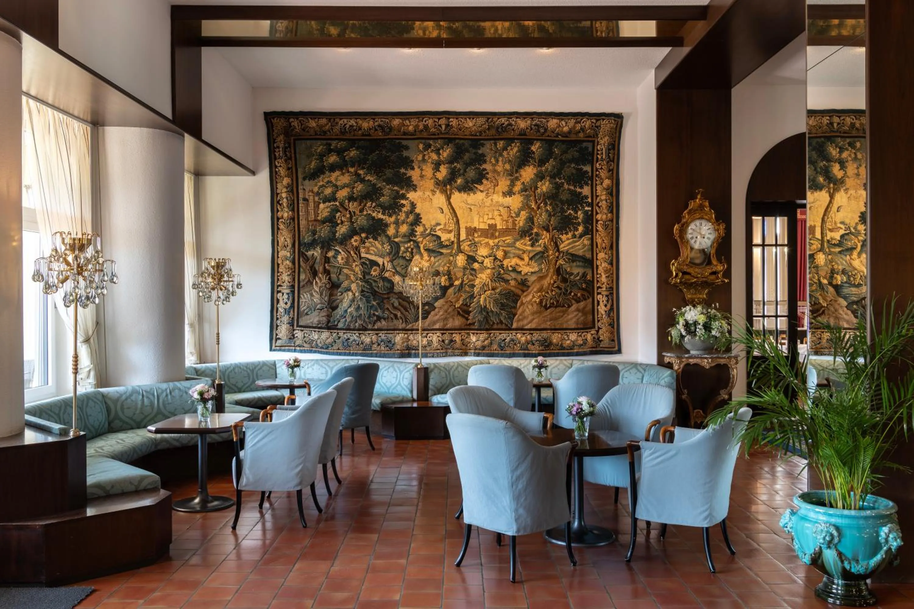 Lobby or reception in Grand Hotel Europe