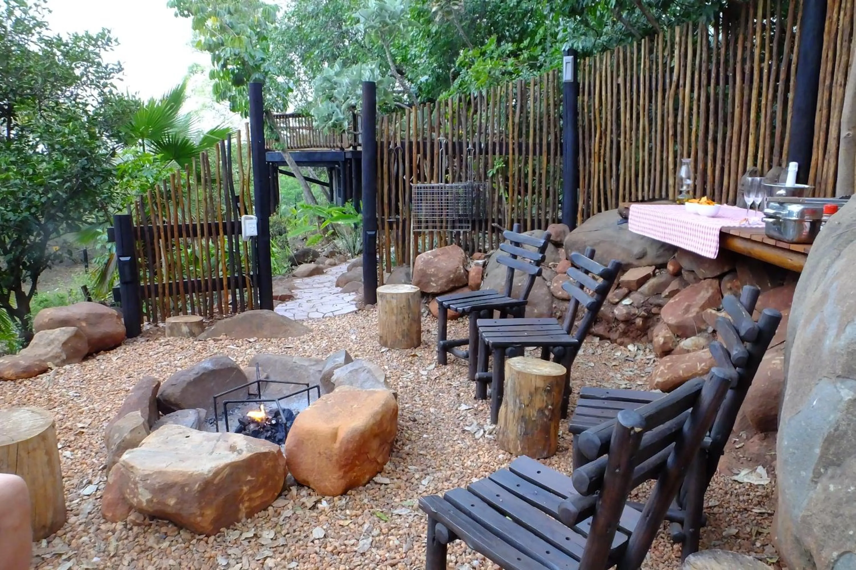 BBQ facilities in Tatenda Guest House