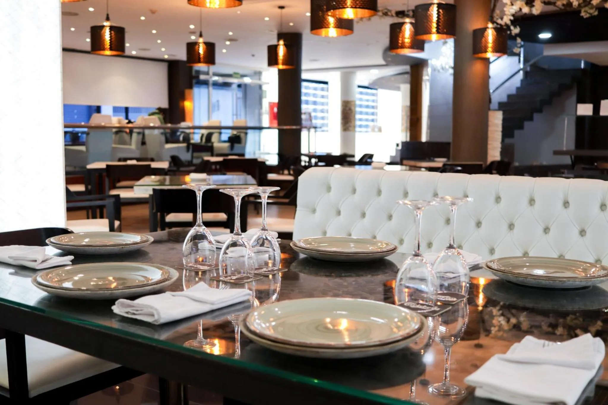 Restaurant/places to eat in Hotel Benetusser