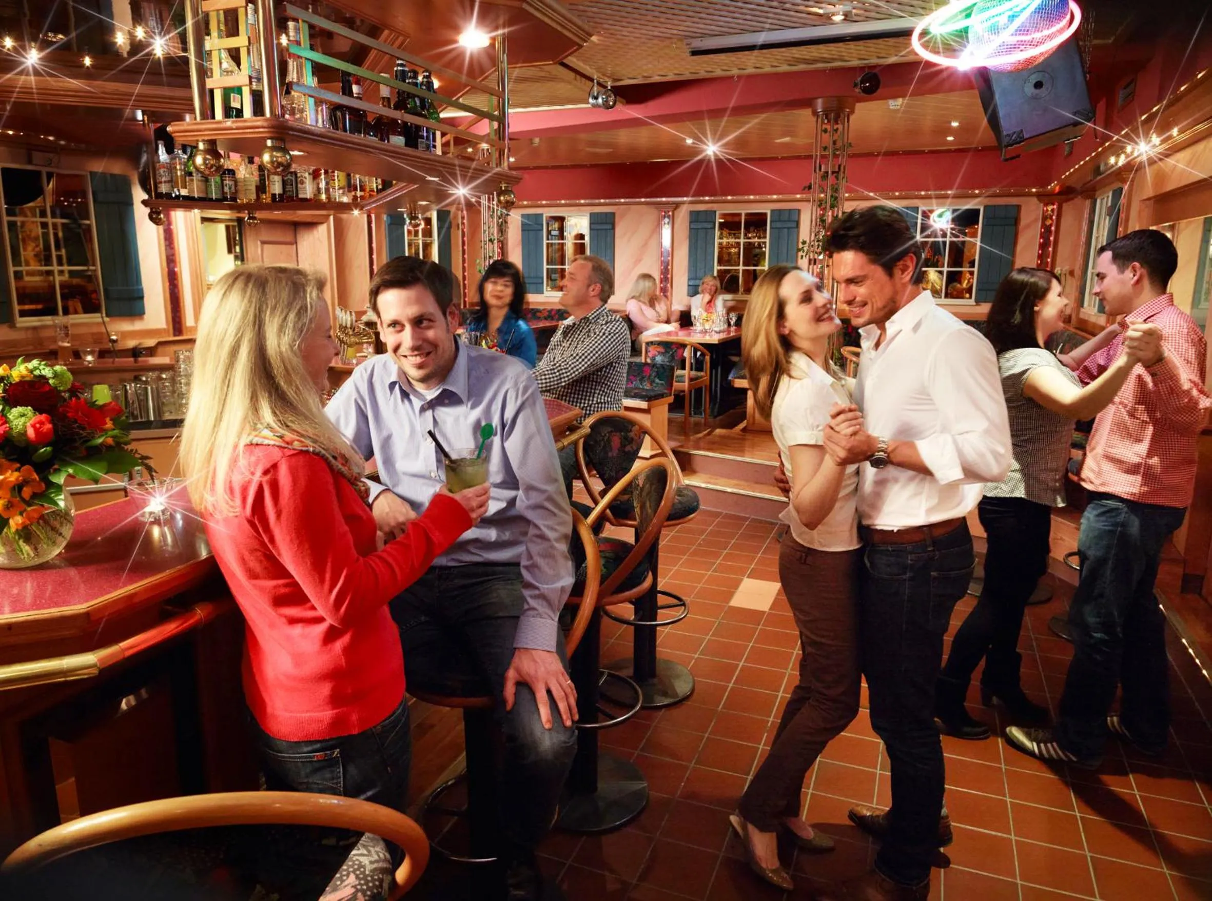 Lounge or bar in Sporthotel Zum Hohen Eimberg