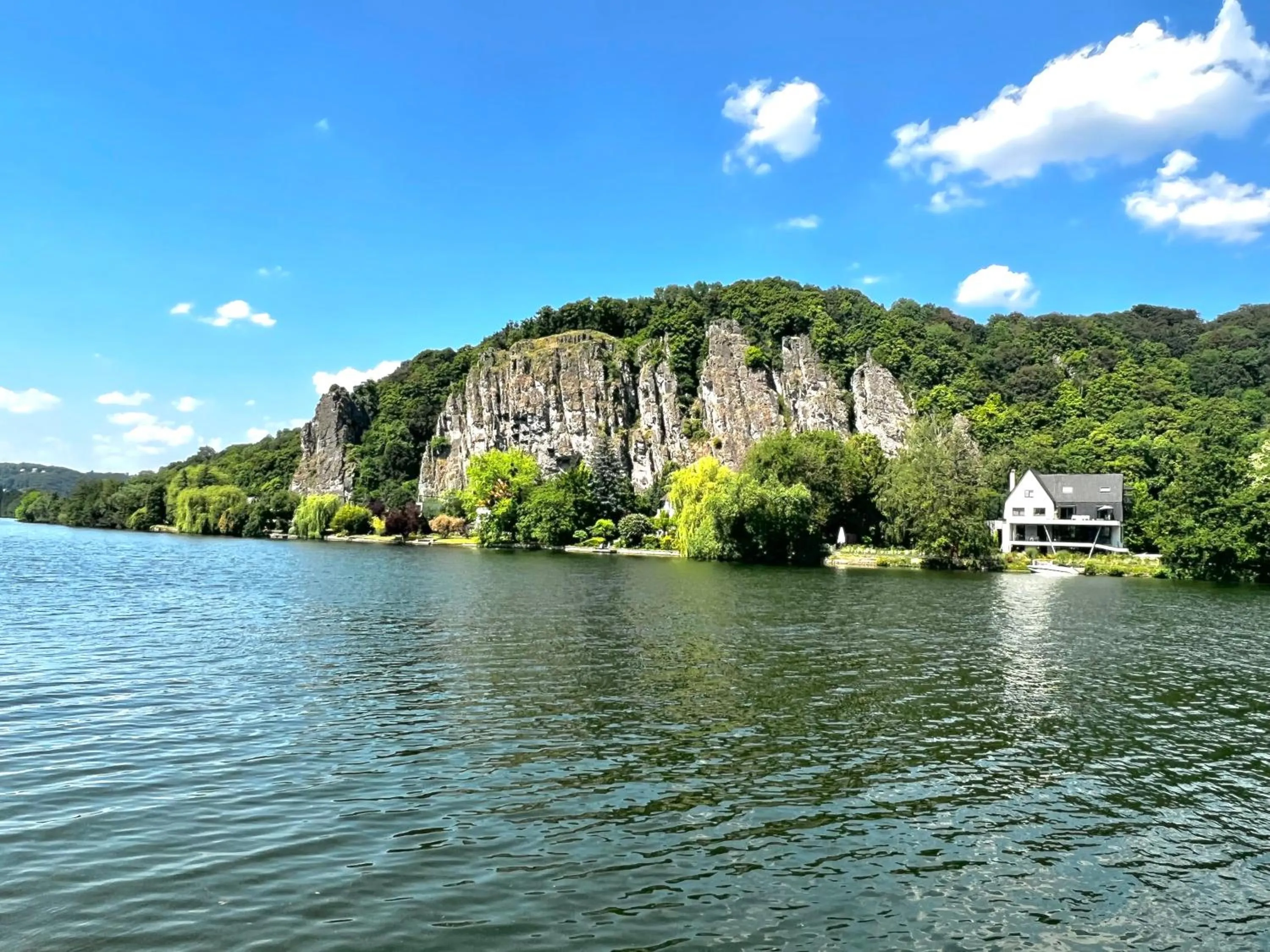 Natural landscape in Mes Caprices B&B Villa Mosan Bord de Meuse