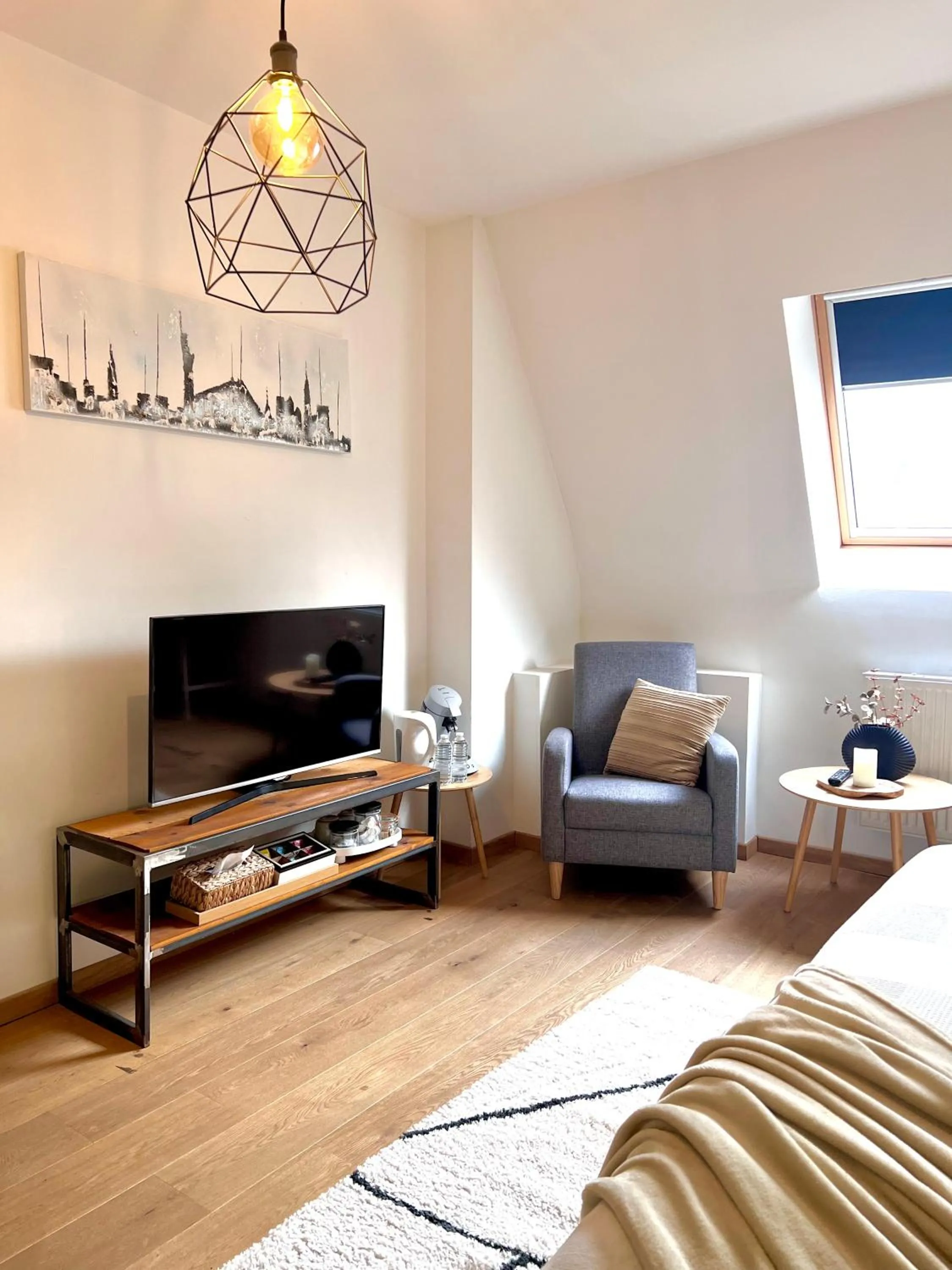 Bed in Mes Caprices B&B Villa Mosan Bord de Meuse