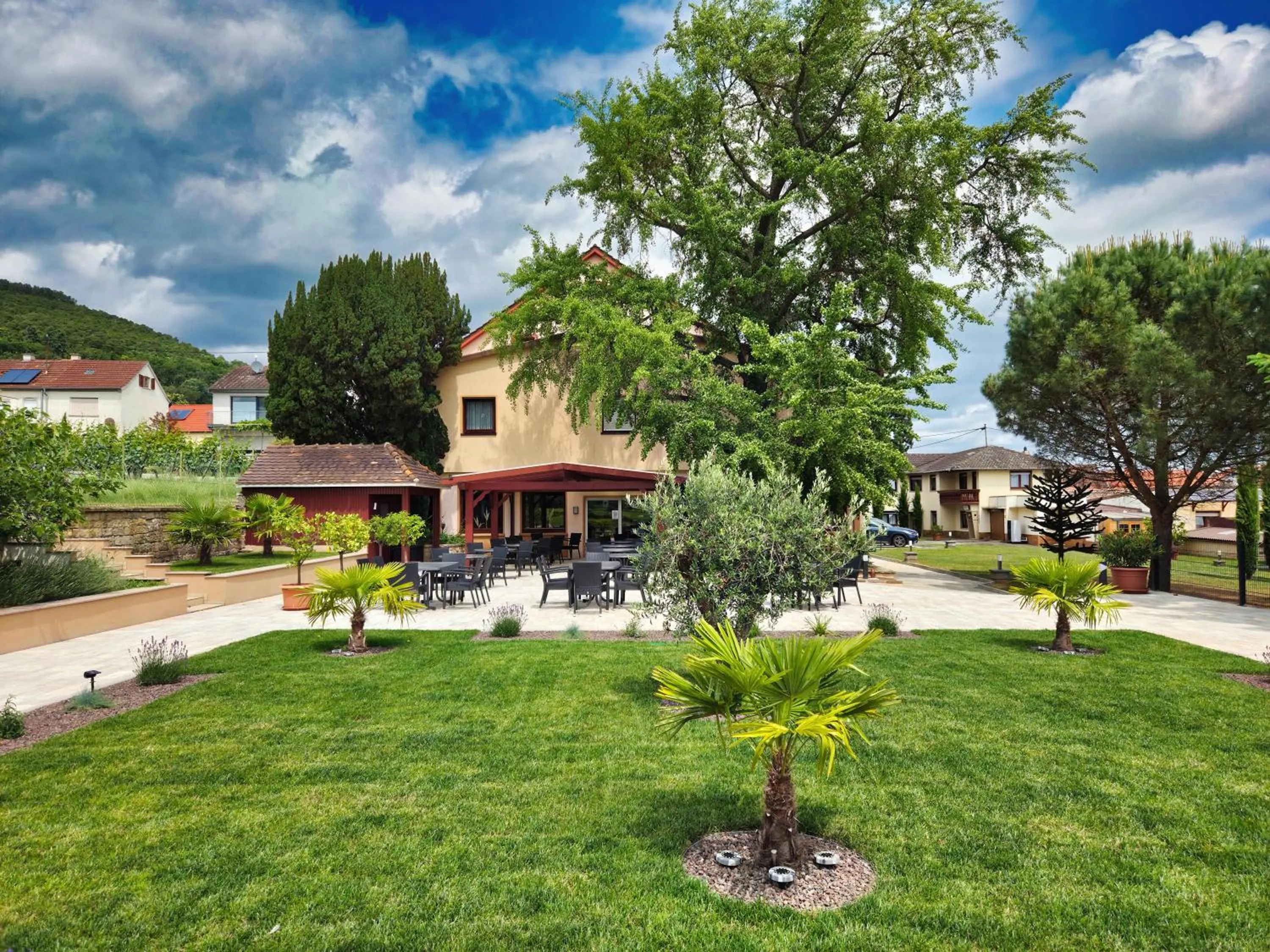 Garden in Hotel Tenner