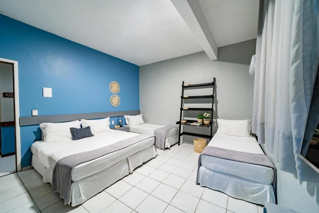 Bed in Fortpraia Hotel