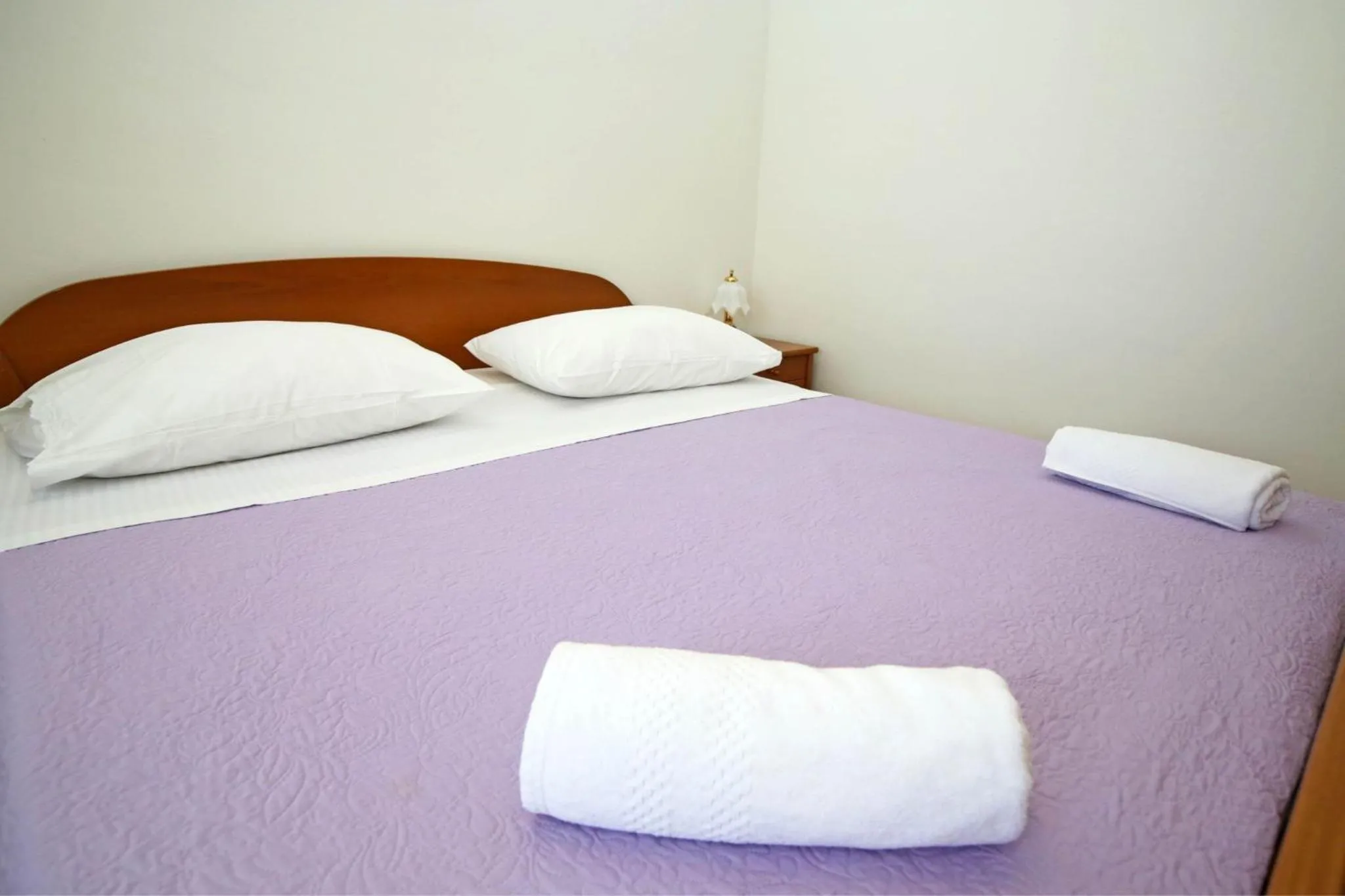 Bed in Apartmani Krka Rooms
