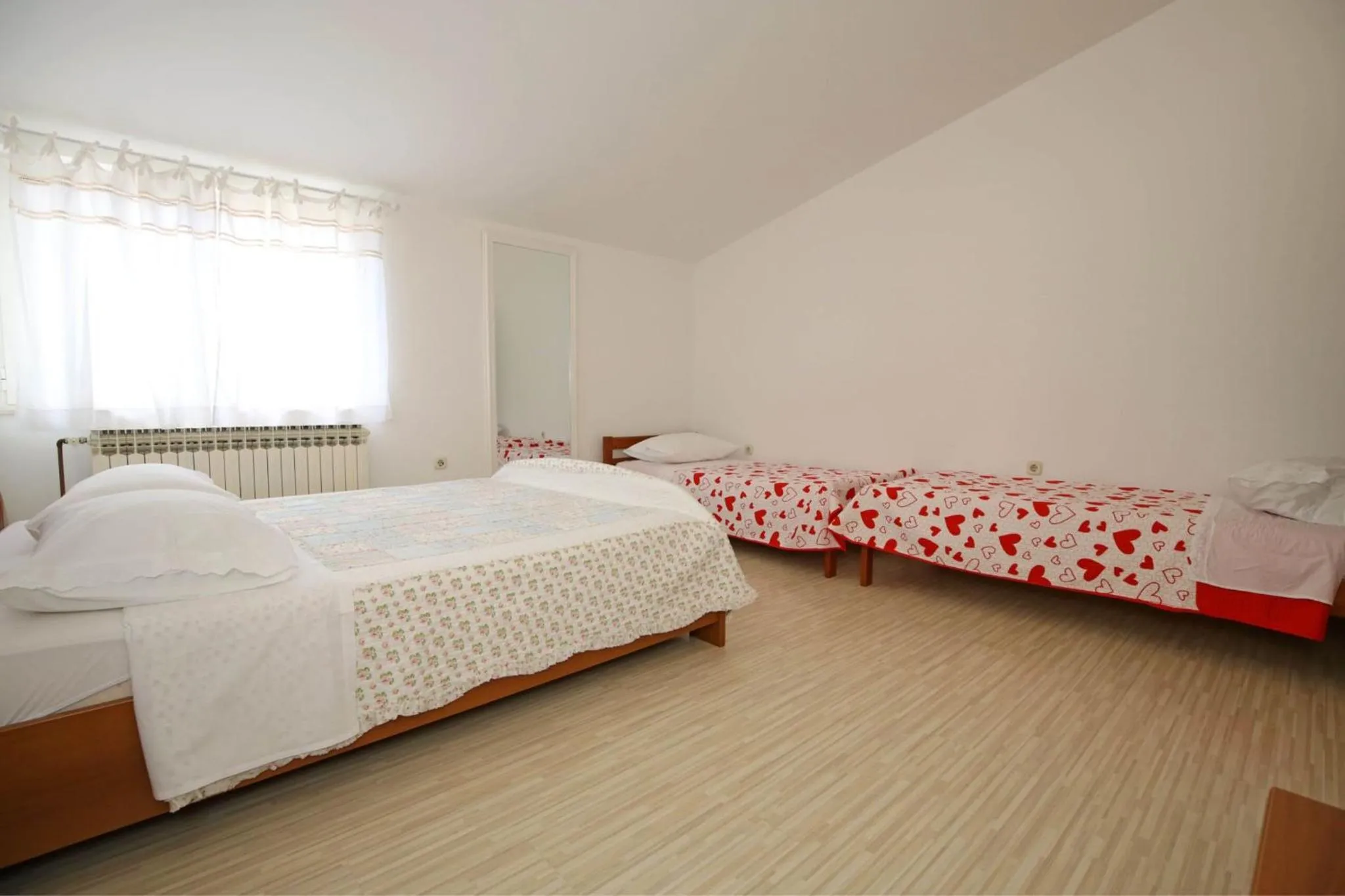 Bed in Apartmani Krka Rooms