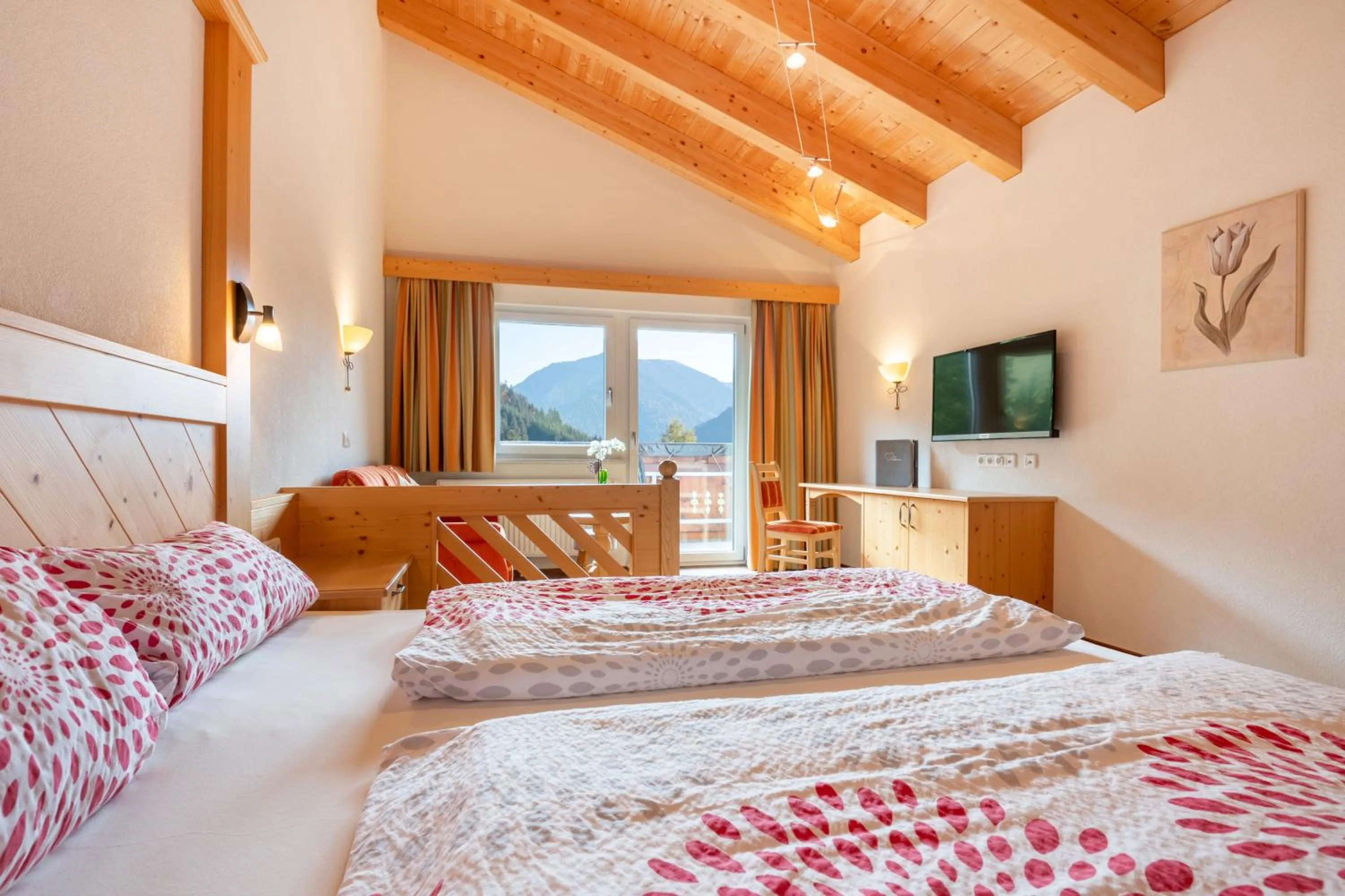 Bed in Hotel Thaneller Stadl Bräu