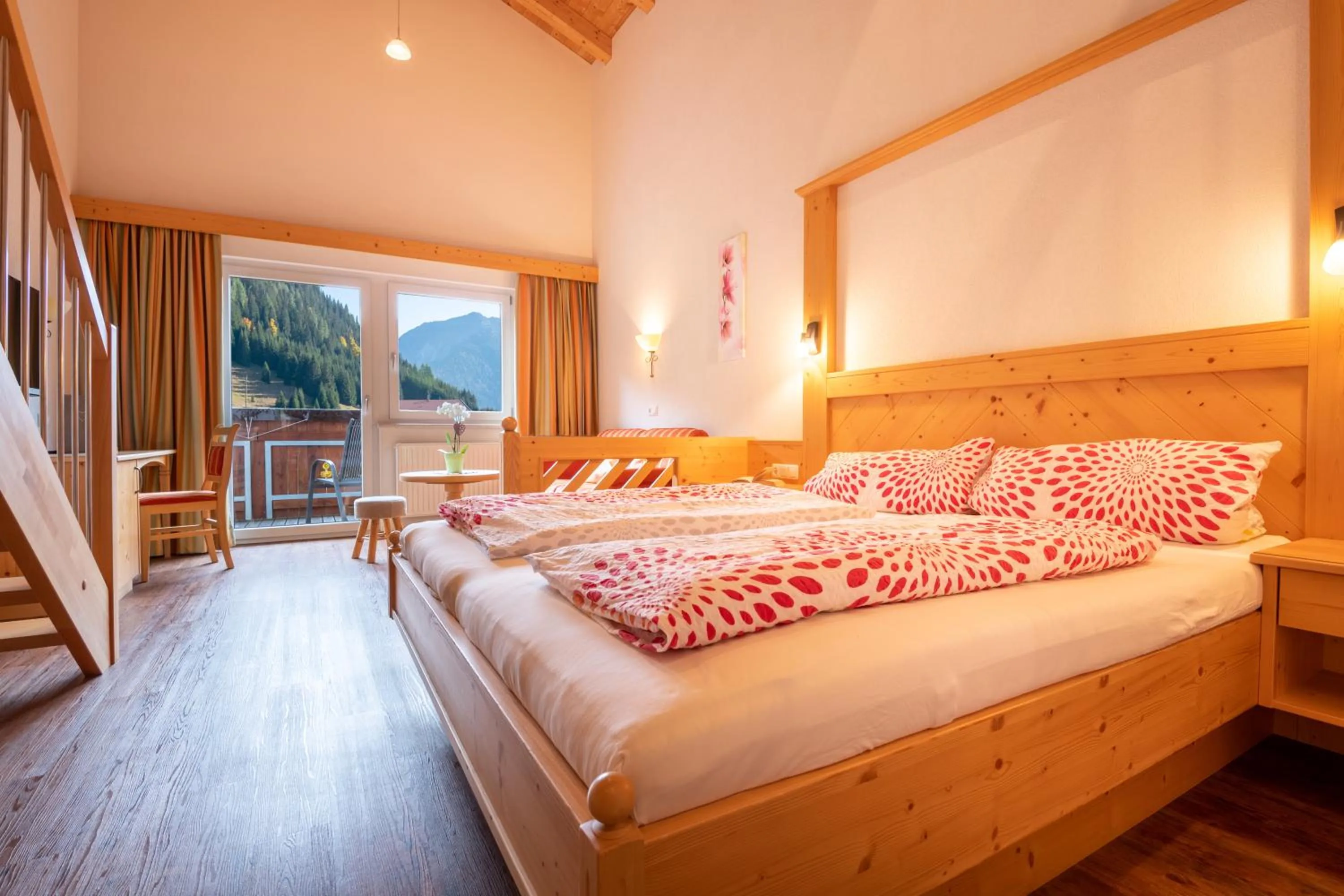 Bed in Hotel Thaneller Stadl Bräu