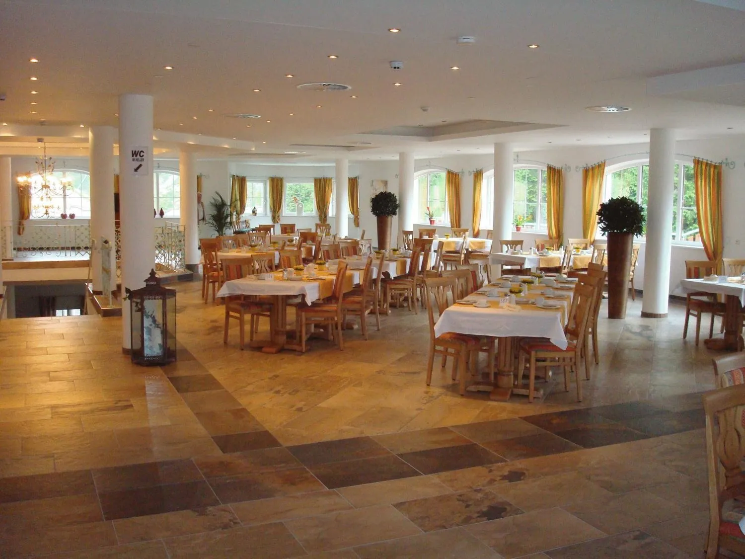 Decorative detail in Hotel Thaneller Stadl Bräu