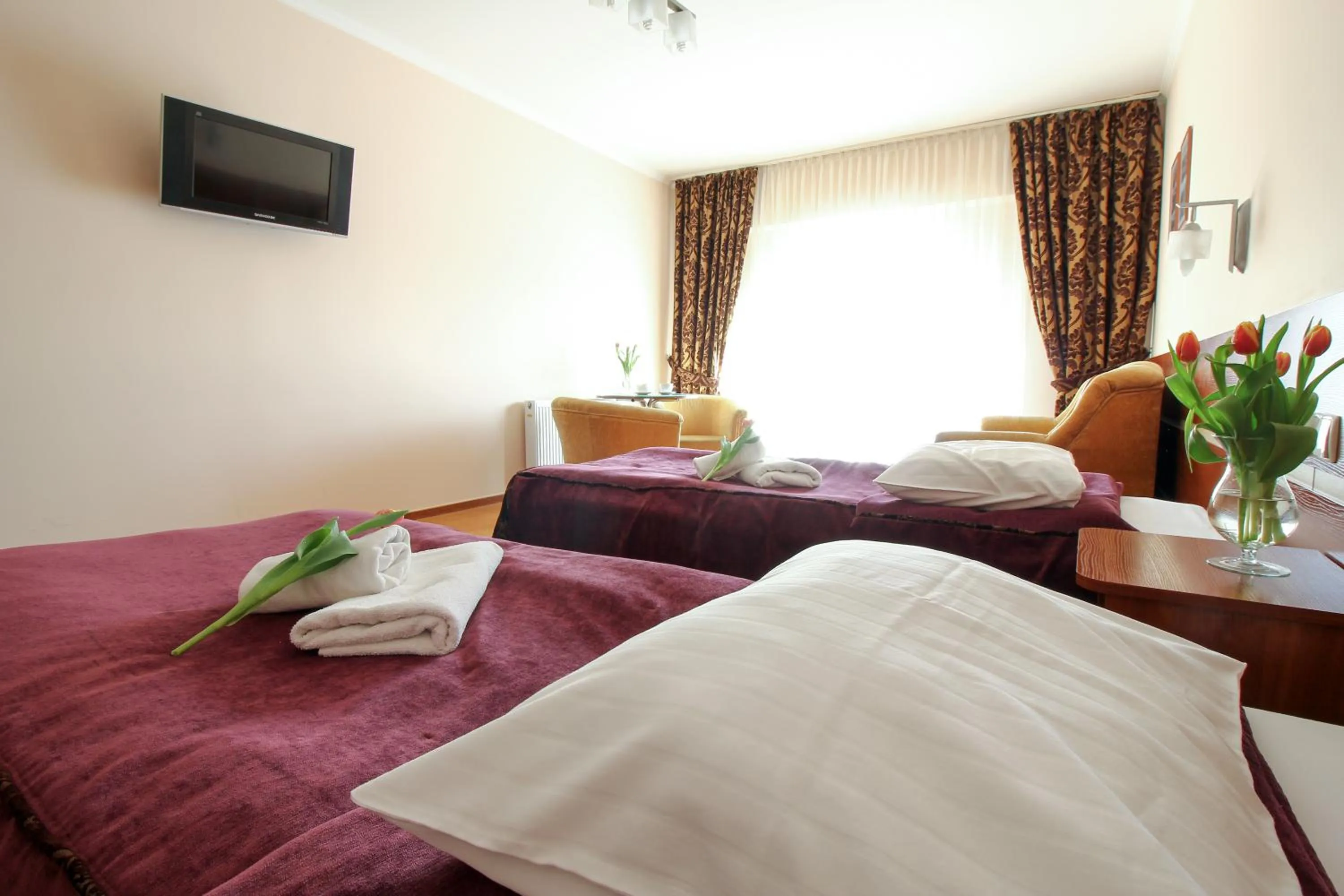 Bed in Gościniec Kaszubski