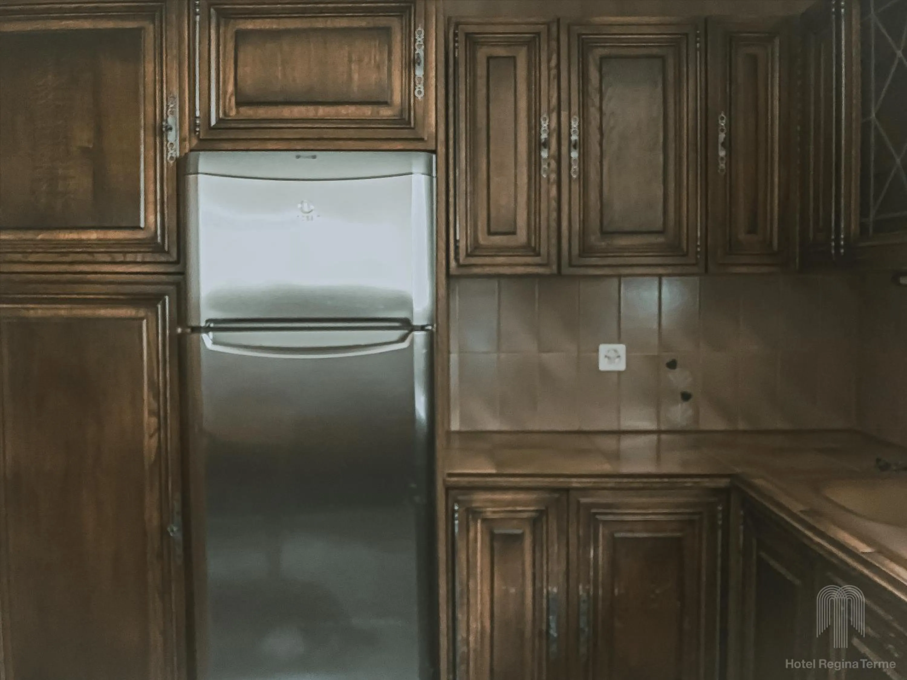 Kitchen or kitchenette in Hotel Regina Terme