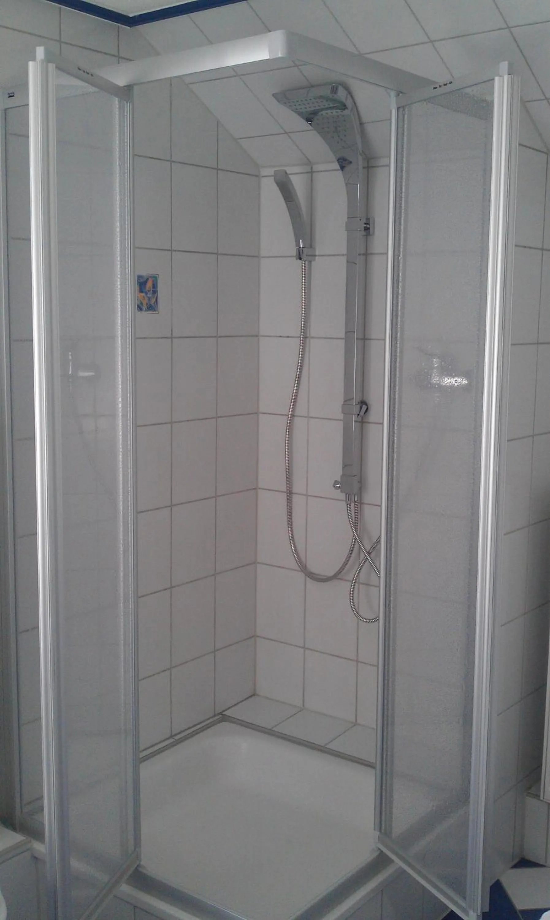 Shower in Hotel Stadt Coblenz