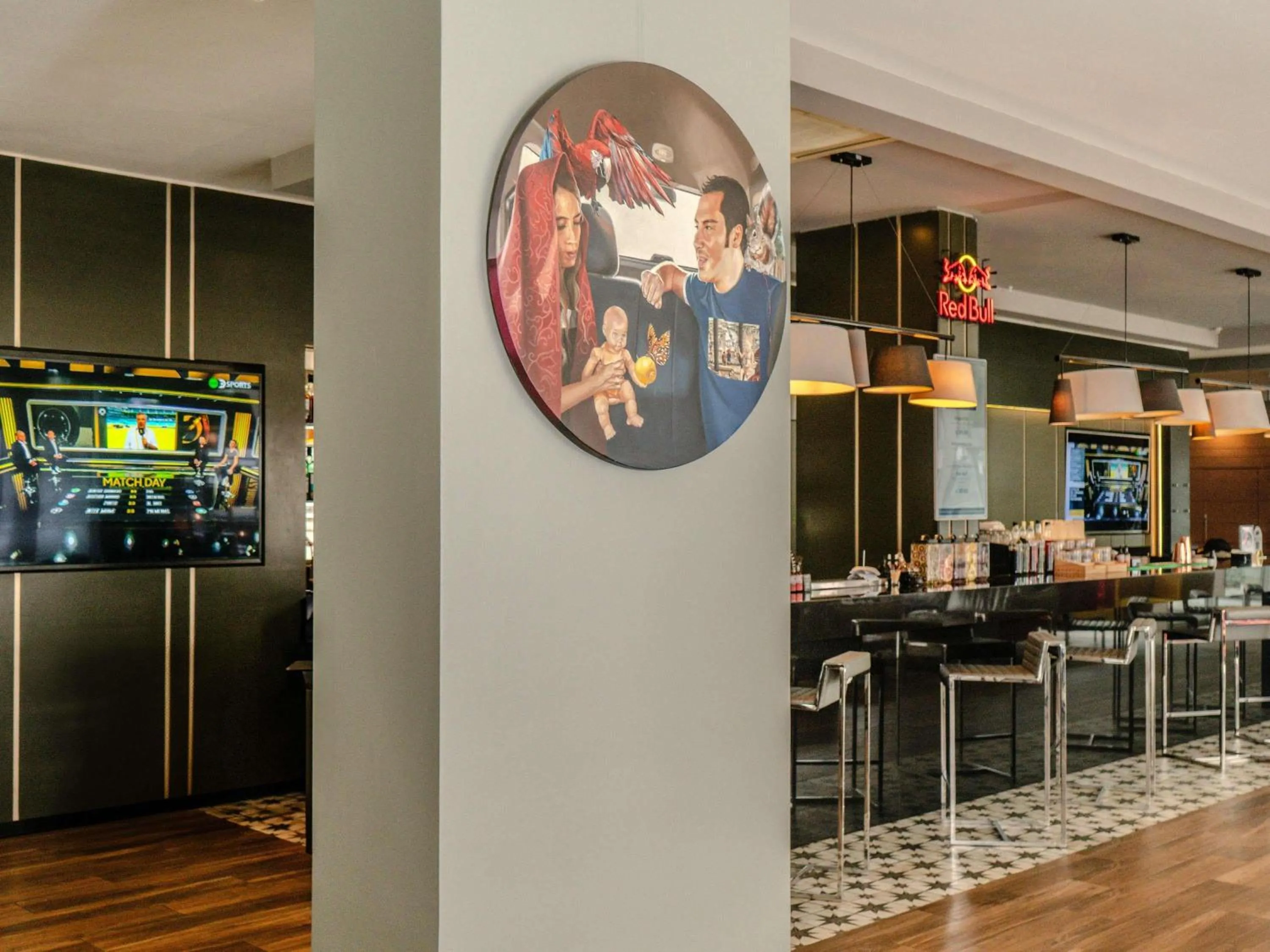 Lounge or bar in Novotel Lima San Isidro
