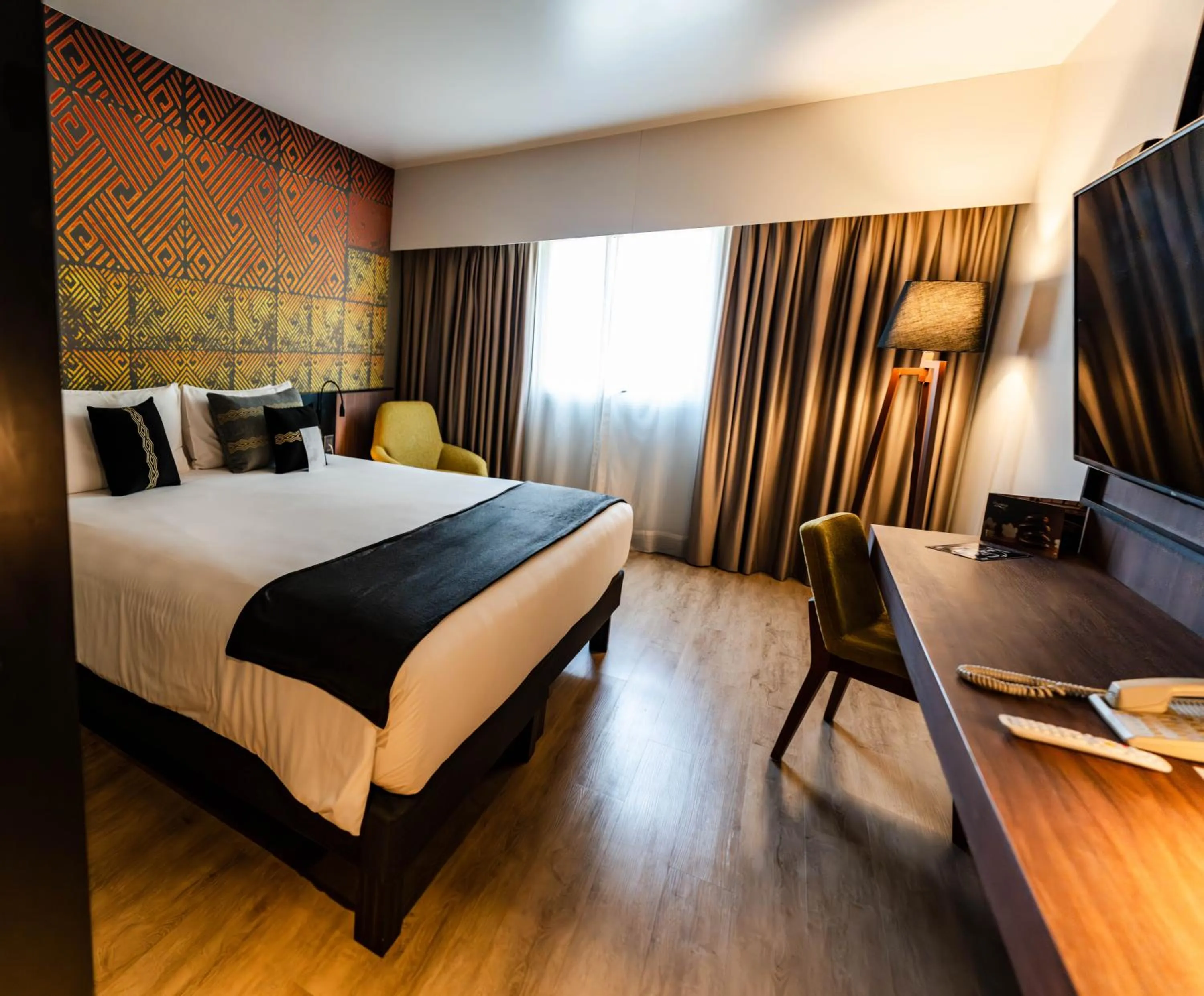 Bedroom, Bed in Novotel Lima San Isidro