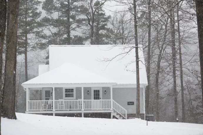 Winter in Stonehill Cottages
