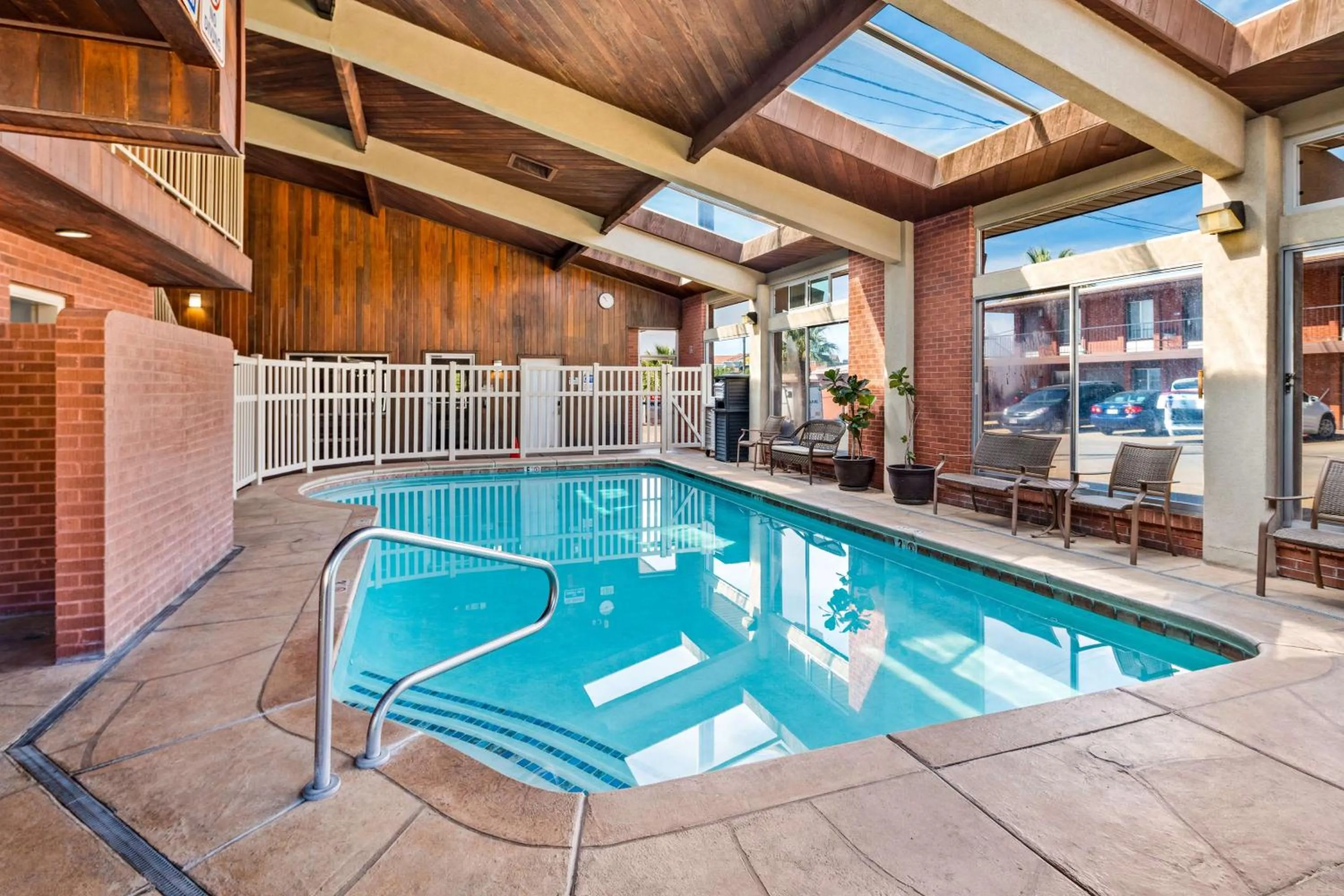 Pool view in Best Western Coral Hills